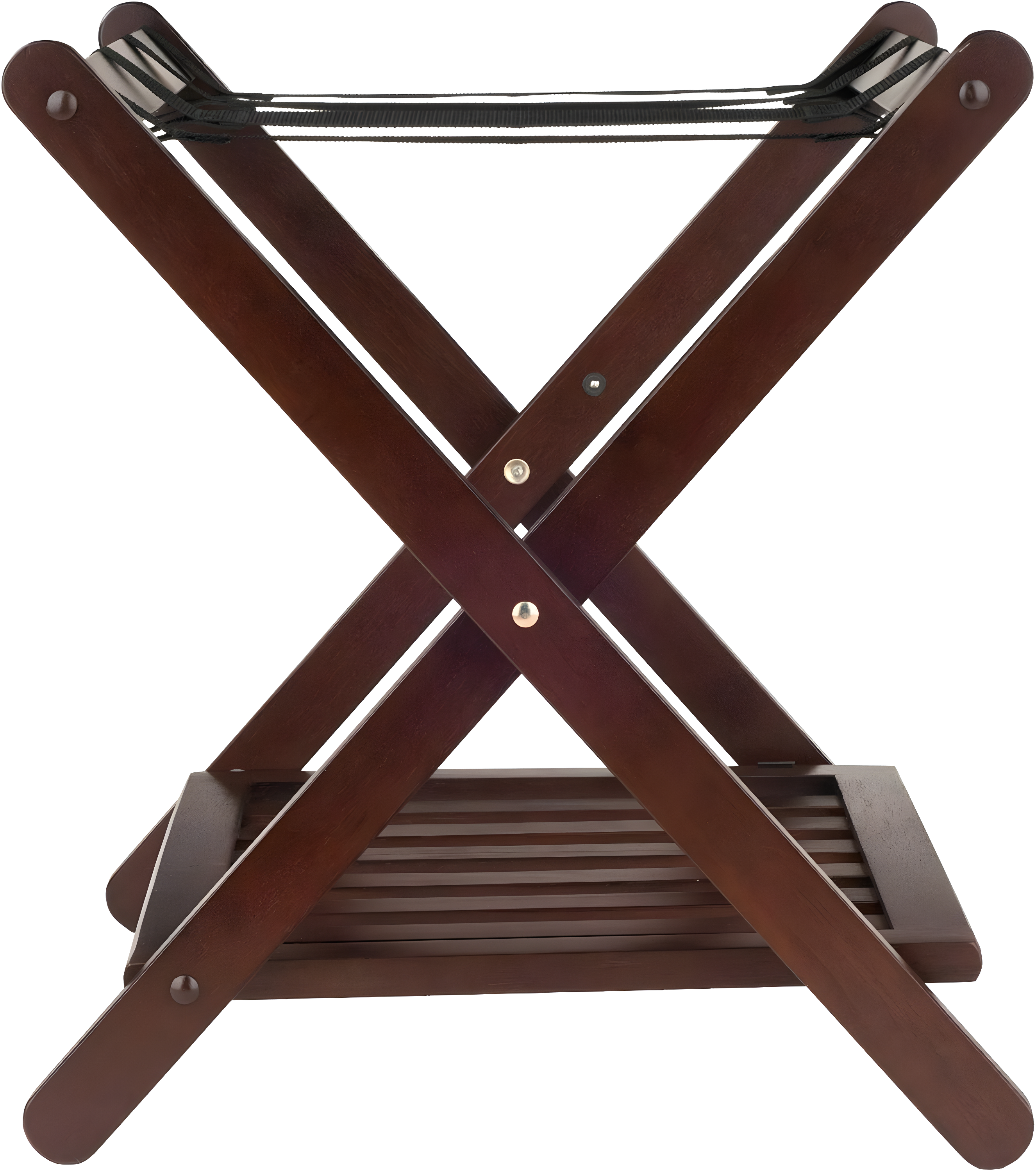 Folding Wood Luggage Rack