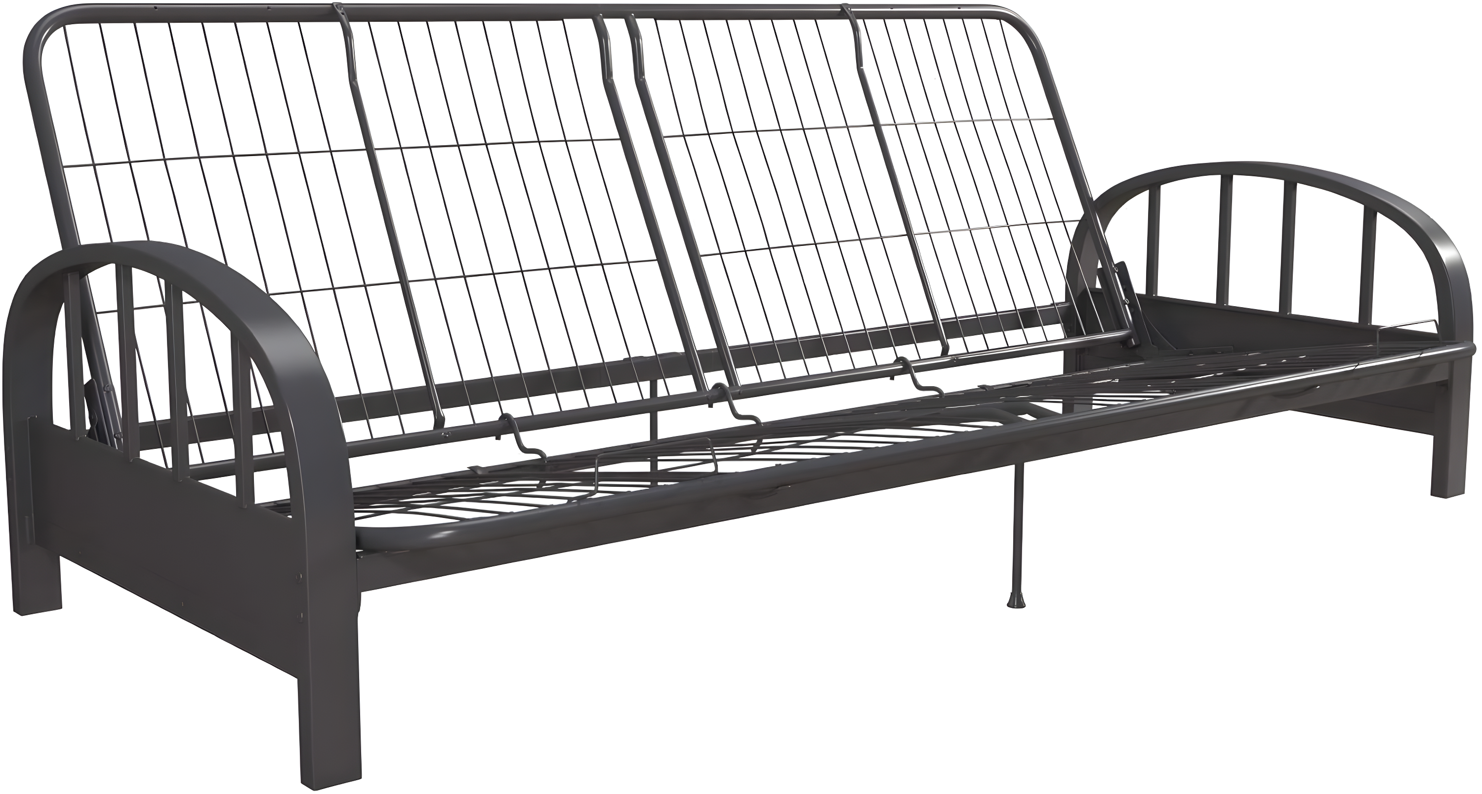 DHP Aiden Futon Frame, Gunmetal Gray