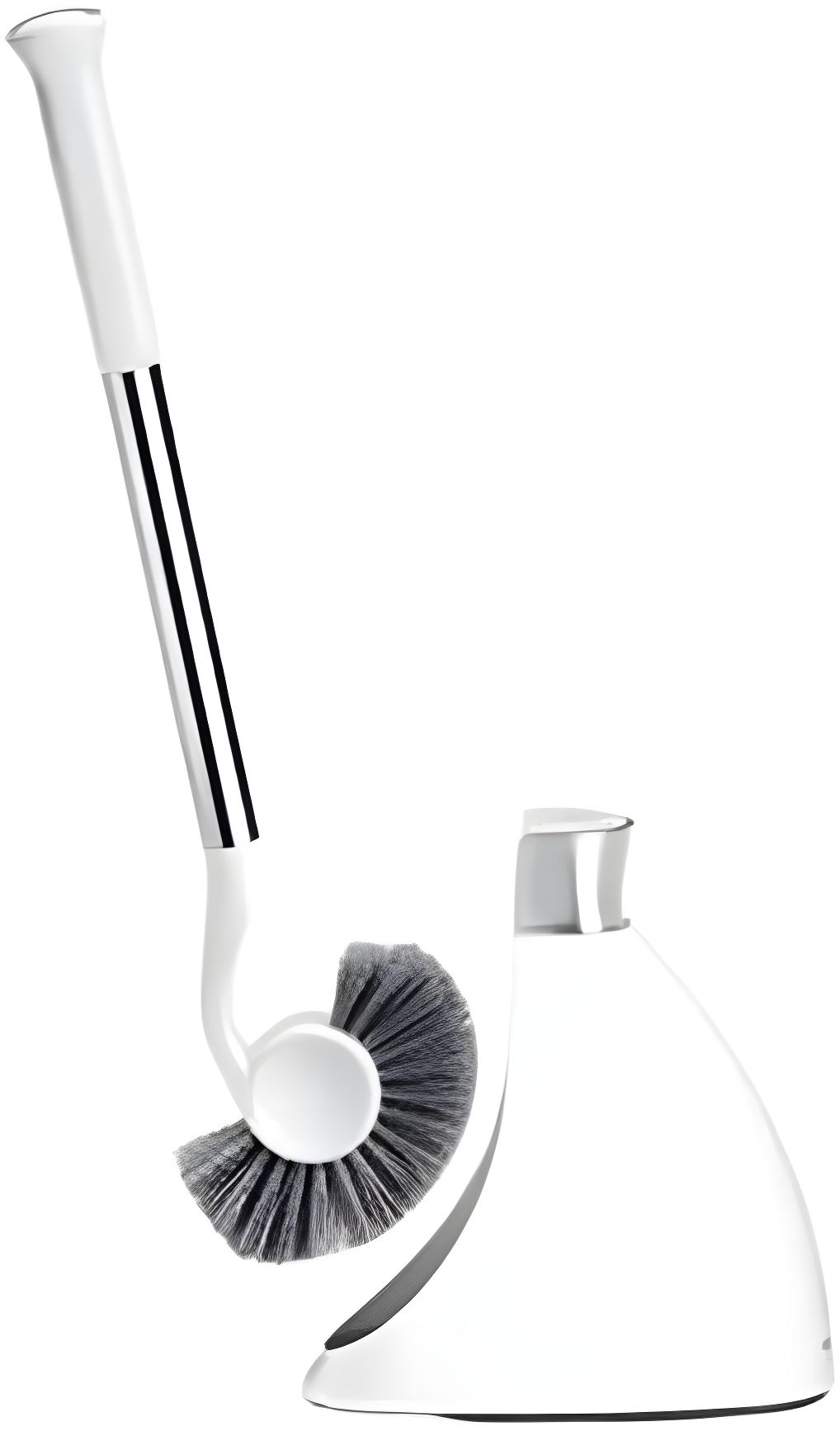 Simplehuman Toilet Brush with Caddy, Stainless Steel