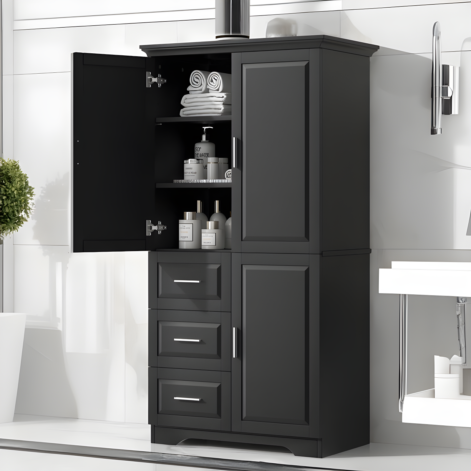 Bathroom Storage Freestanding Bathroom Cabinet