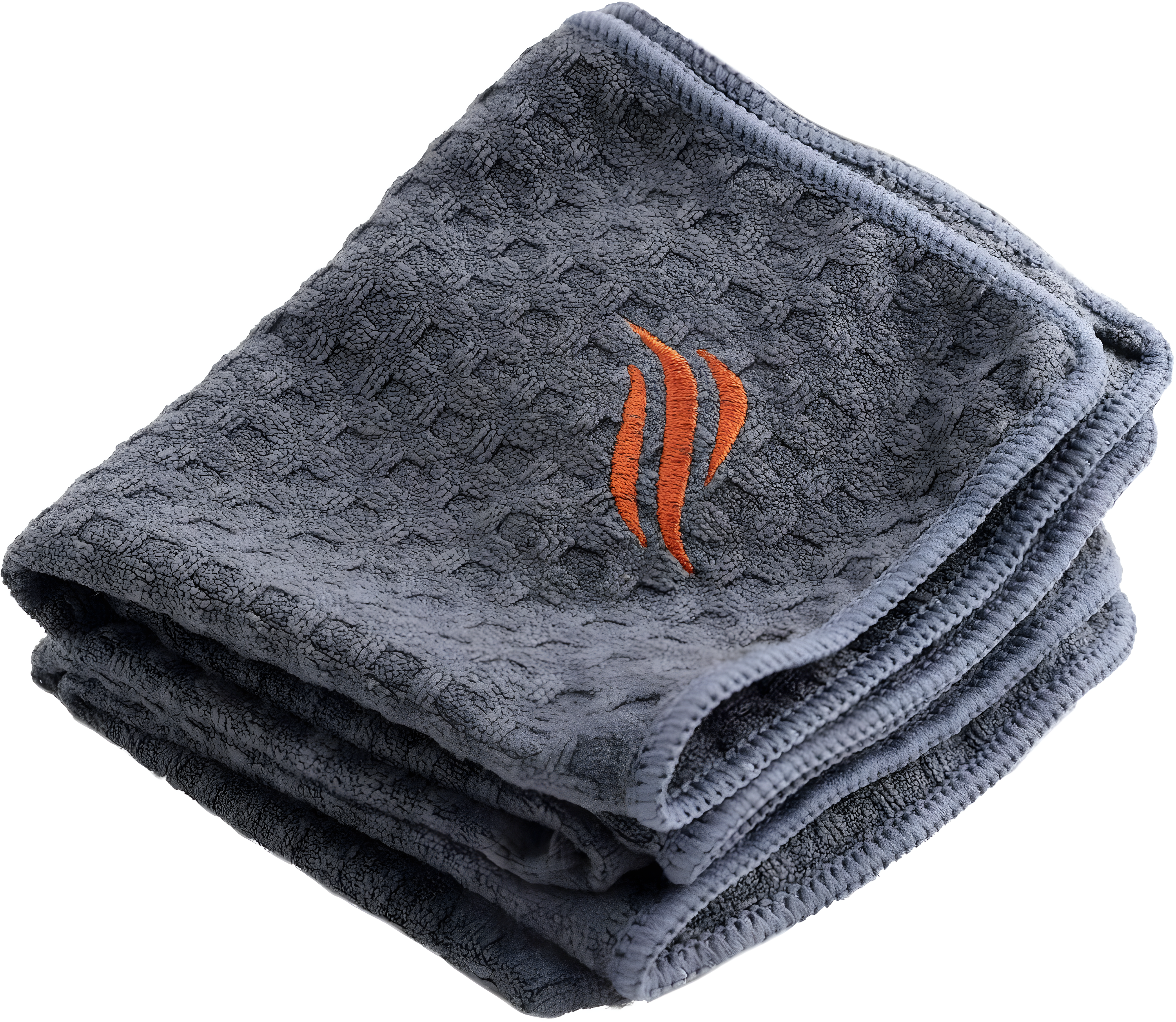 Orange and Silver Magnetic Steel Towel Holder