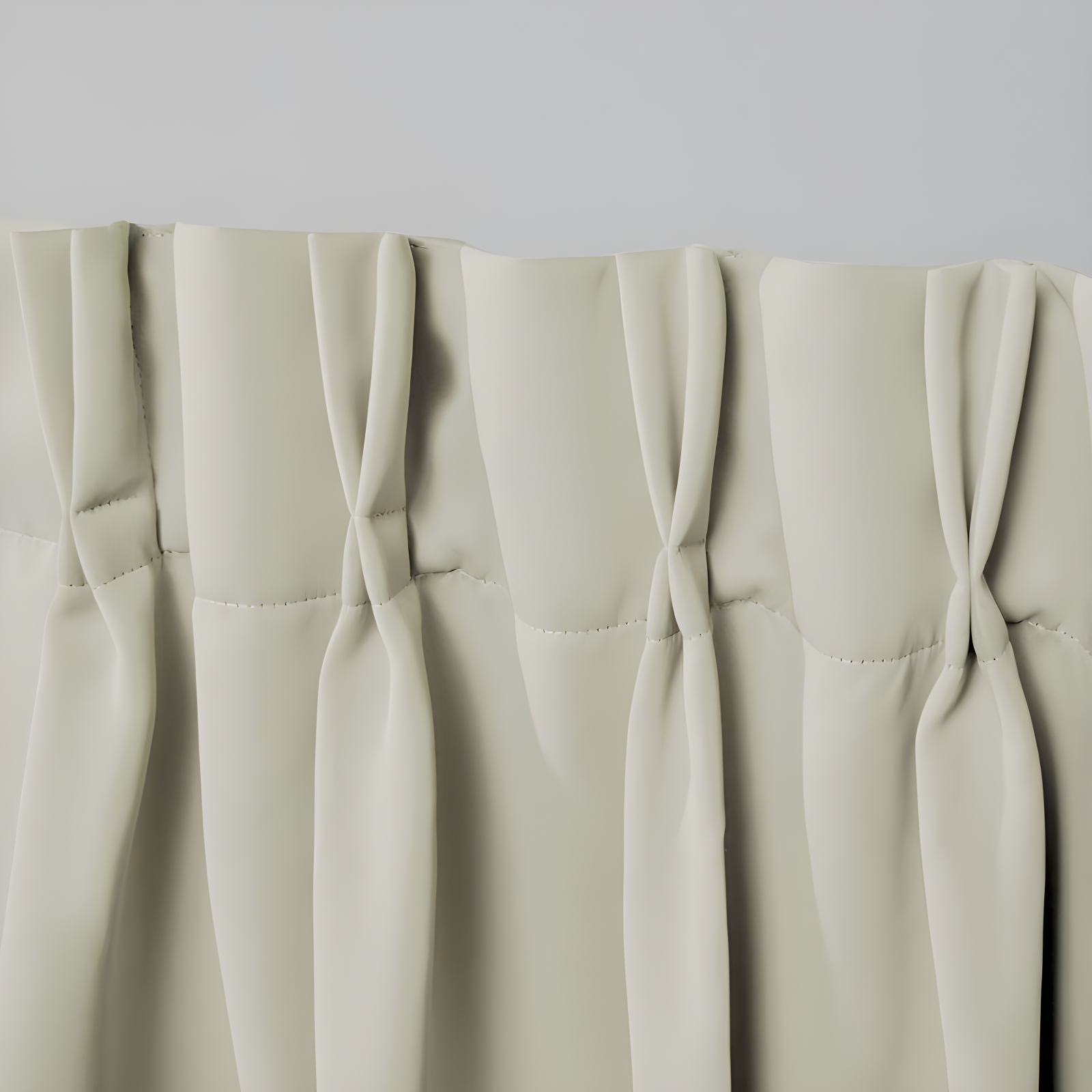Polyester Curtain Pair