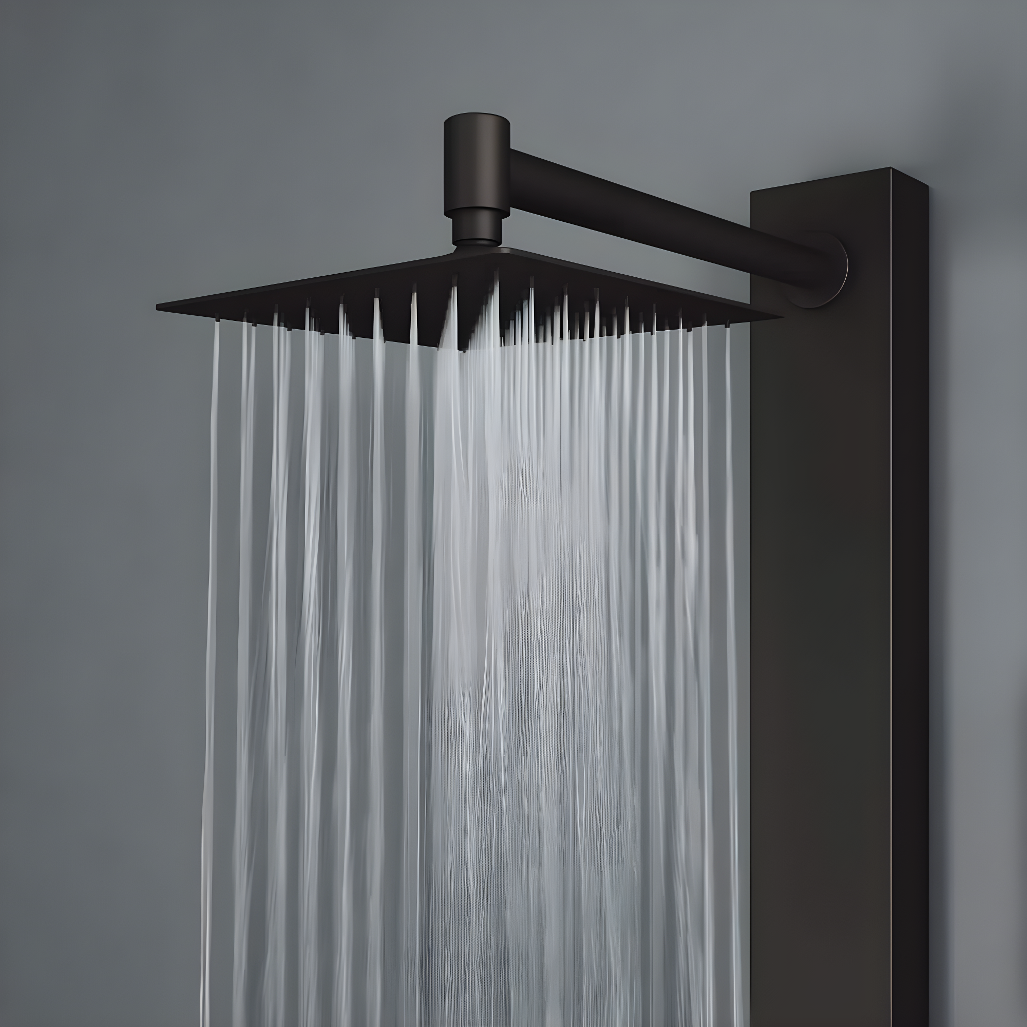 Orchid 39" H X 4" W 2-Jet Shower System with Hand Wand - Requires existing shower head connection
