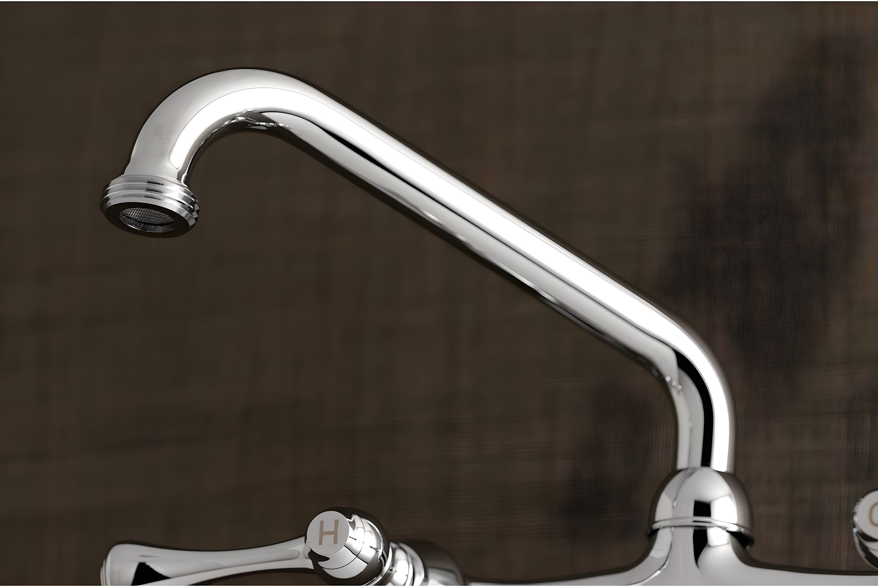 Kingston Brass Kingston Two-Handle 2-Hole Wall Mount Laundry Faucet