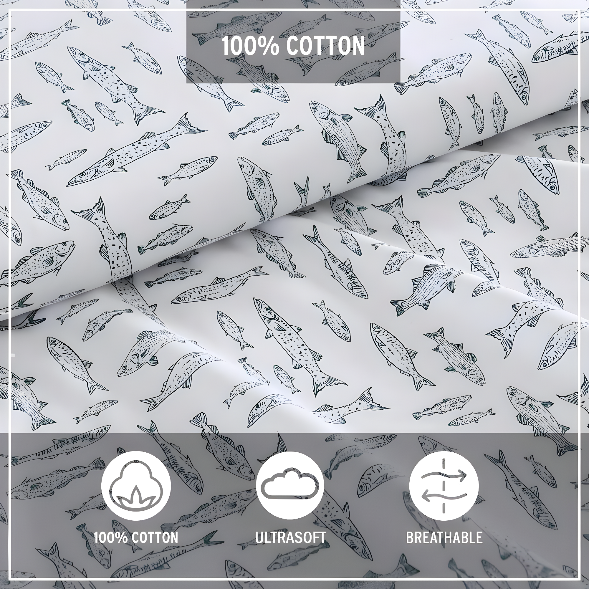 Eddie Bauer Eddie Bauer Printed Cotton Percale Sheet Sets