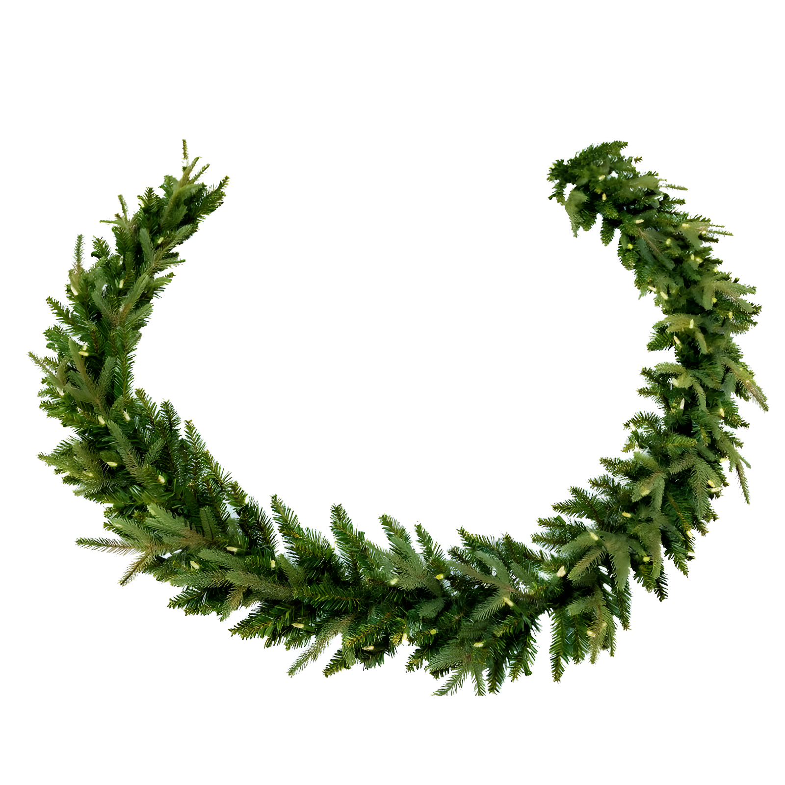 Kurt Adler 108'' in. Lighted Faux Fir Garland