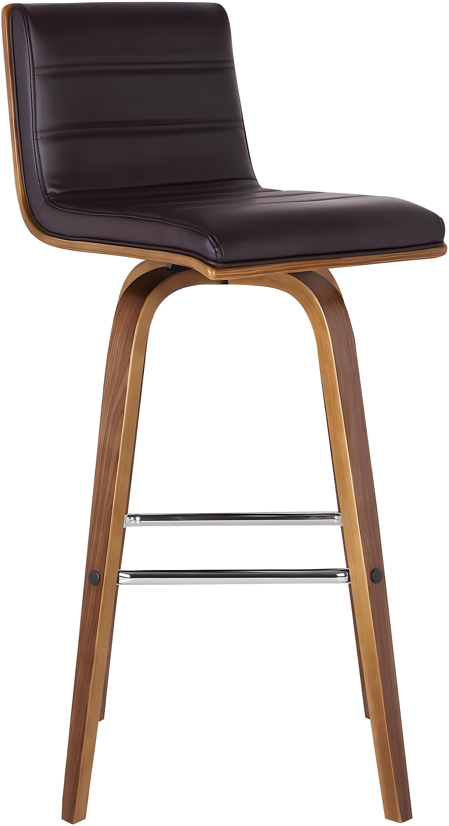 26" Vienna Faux Leather Counter Height Barstool - Armen Living