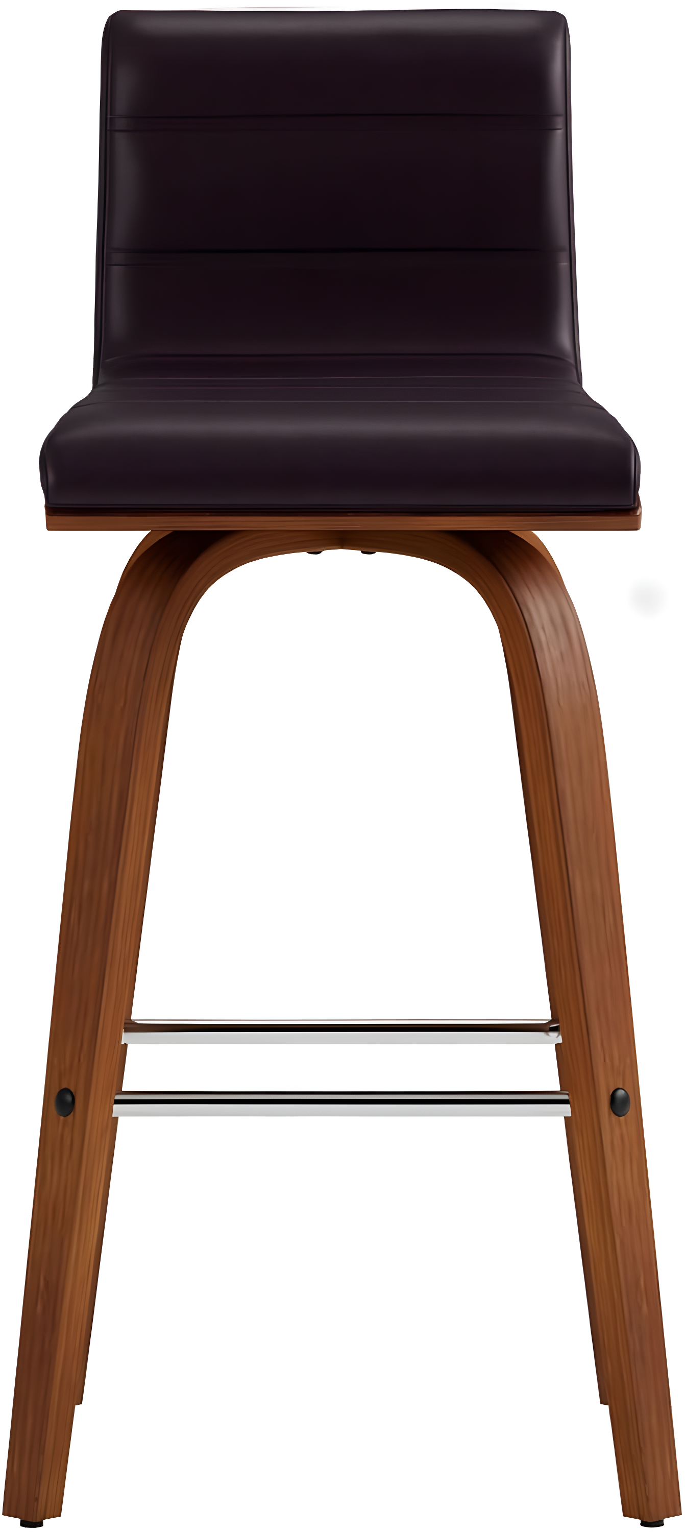 26" Vienna Faux Leather Counter Height Barstool - Armen Living
