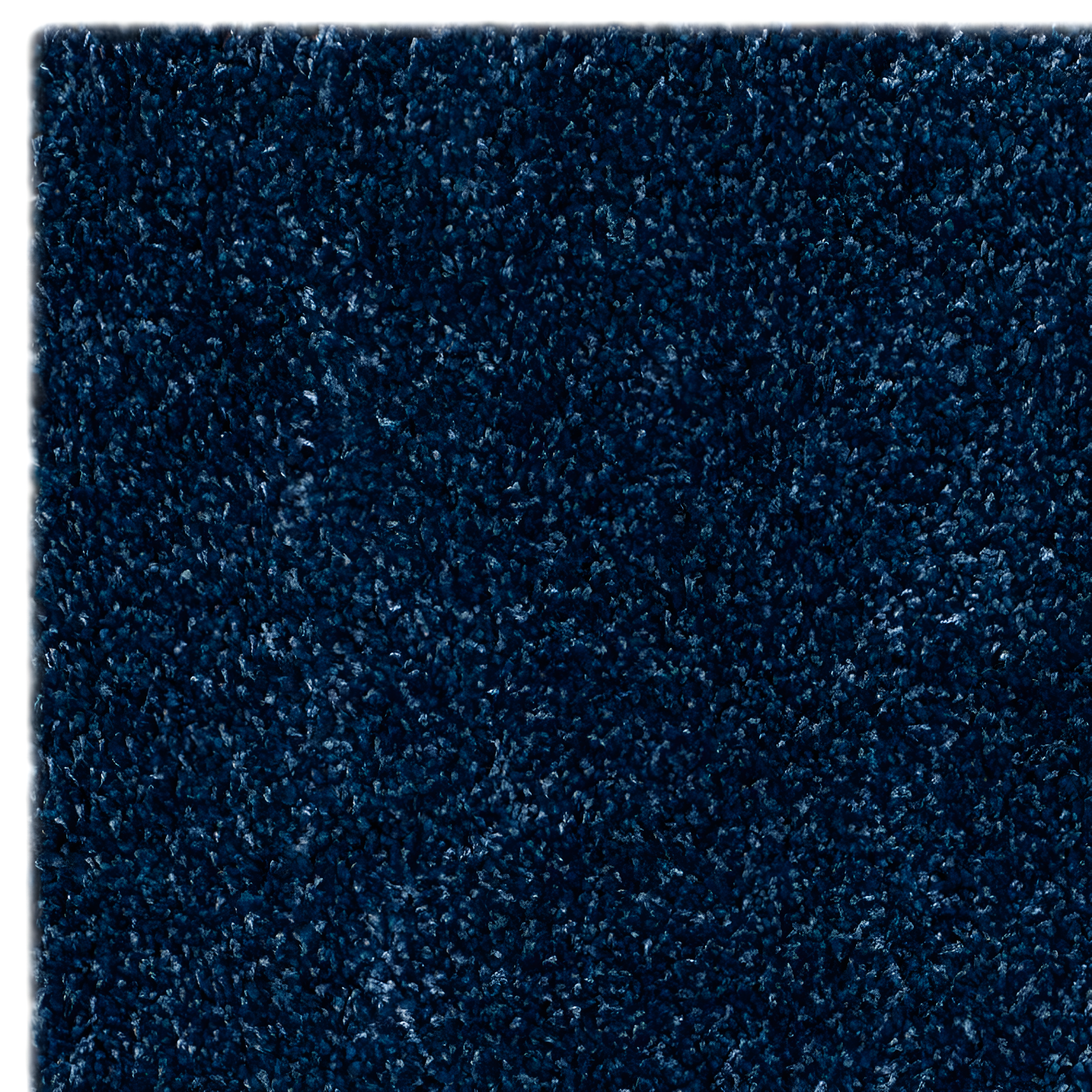 Shag SG151 Power Loomed Indoor Area Rug - Navy - 4'x4' - Safavieh.