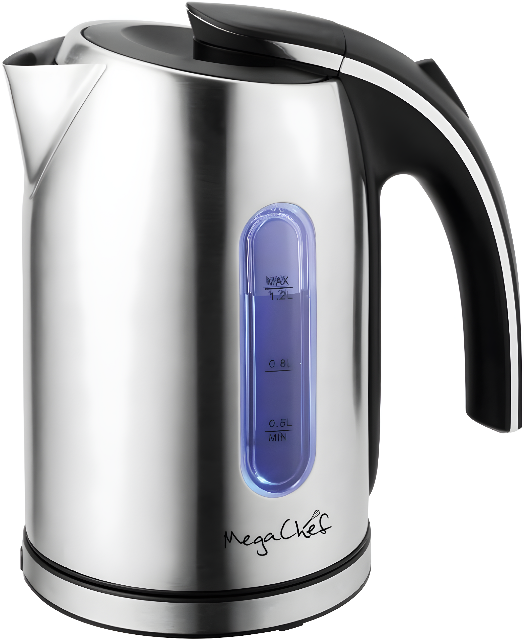 Mega Chef 1.27 Quarts Stainless Steel Electric Tea Kettle