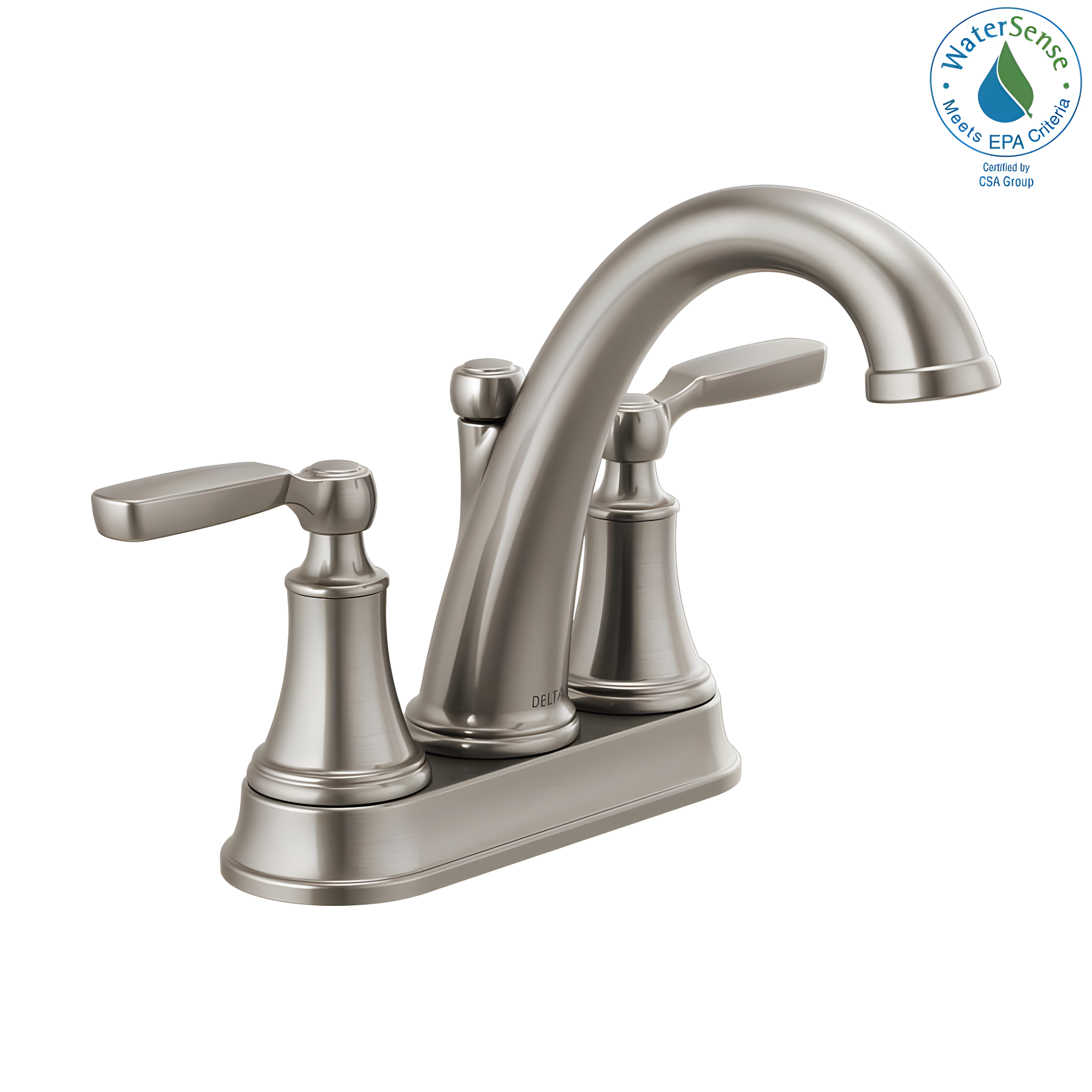Woodhurst Centerset Bathroom Faucet with Drain Assembly