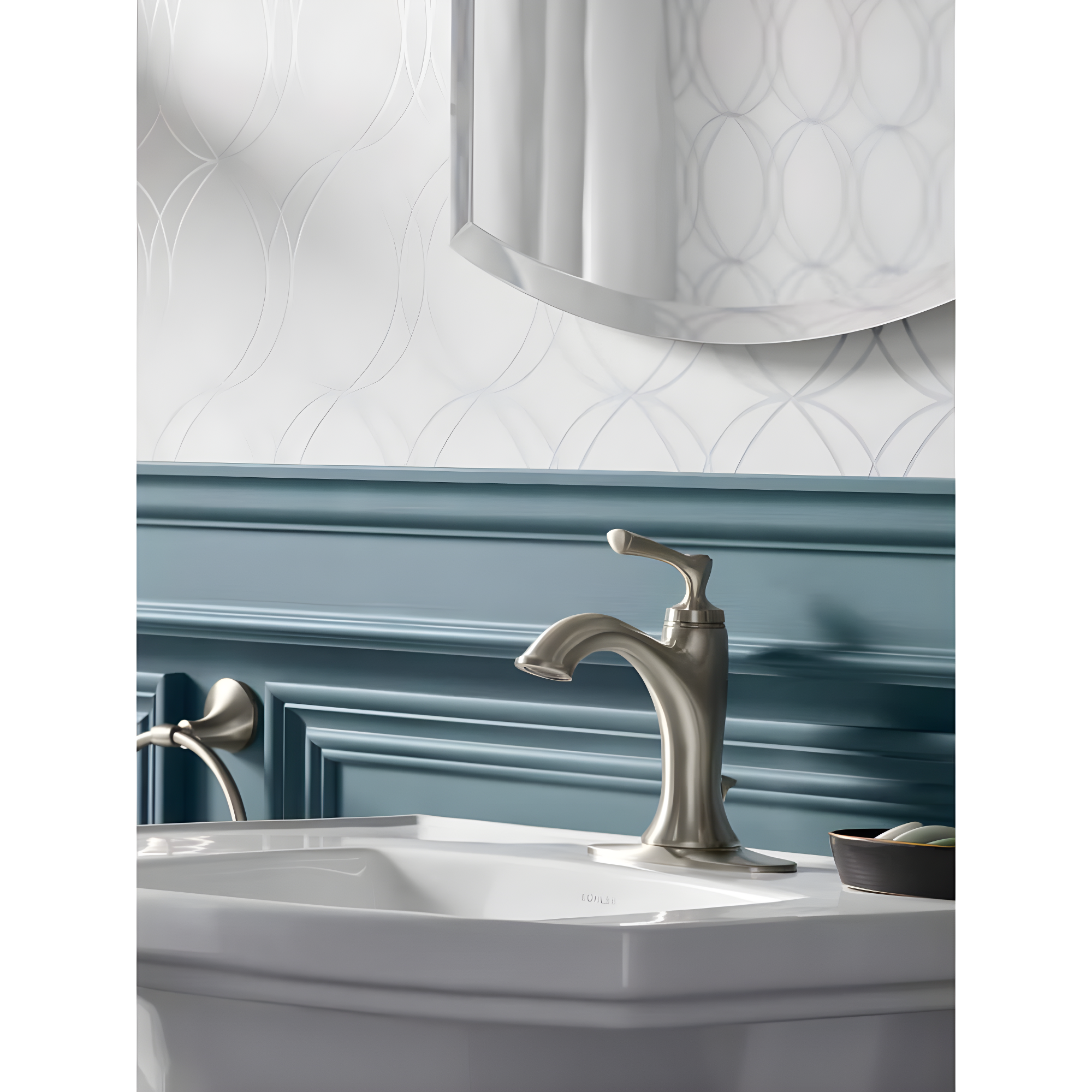 Kohler 4001863 Elliston Towel Ring, Brushed Nickel