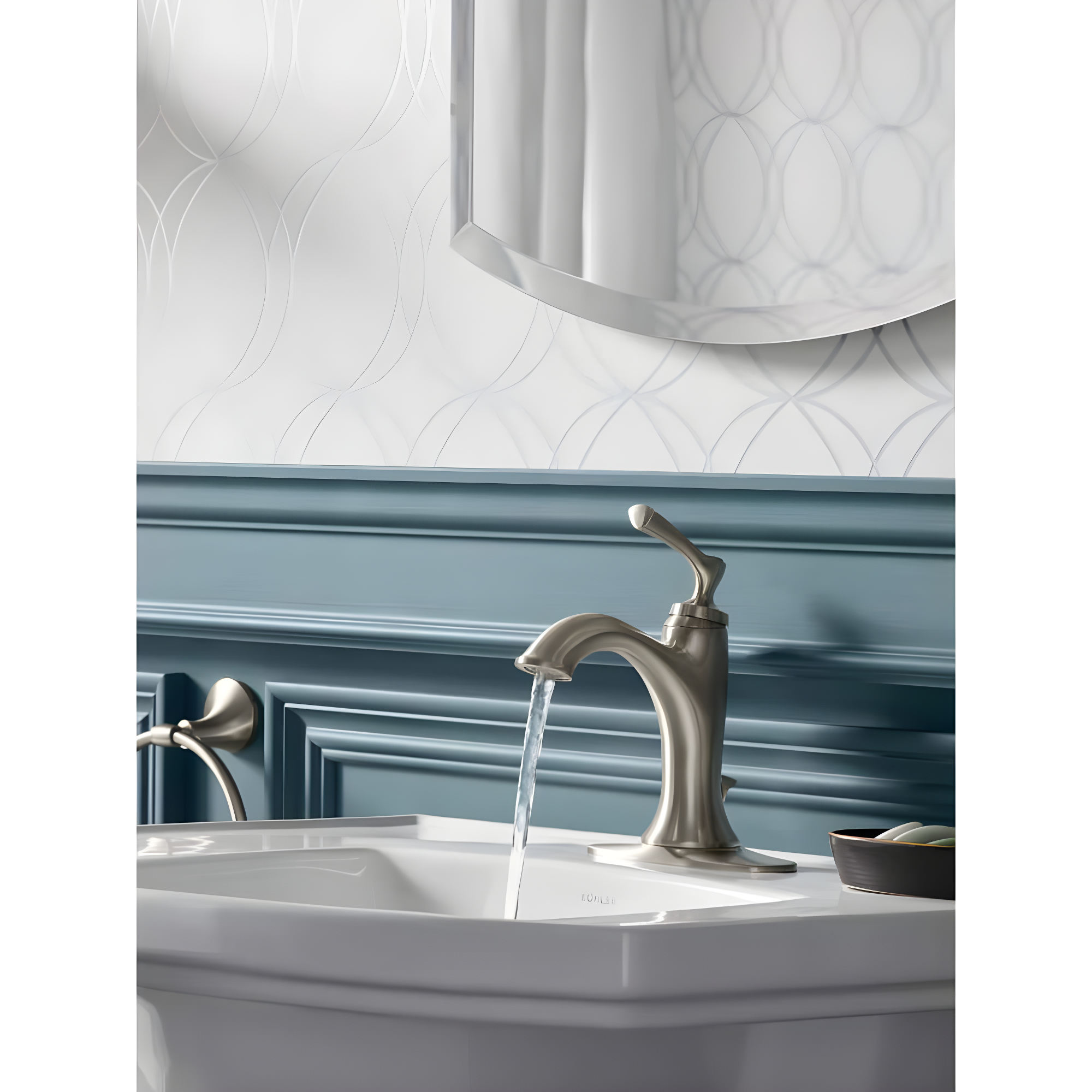 Kohler 4001863 Elliston Towel Ring, Brushed Nickel