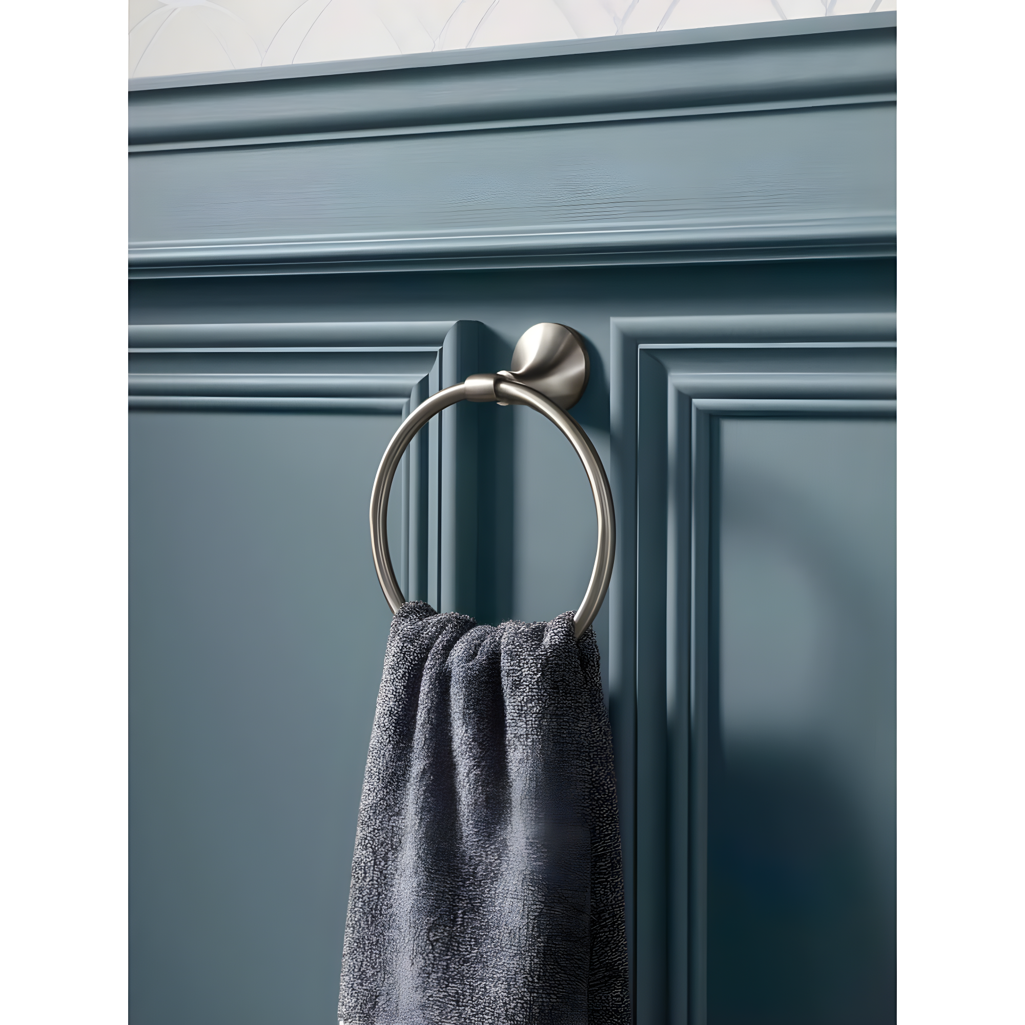 Kohler 4001863 Elliston Towel Ring, Brushed Nickel