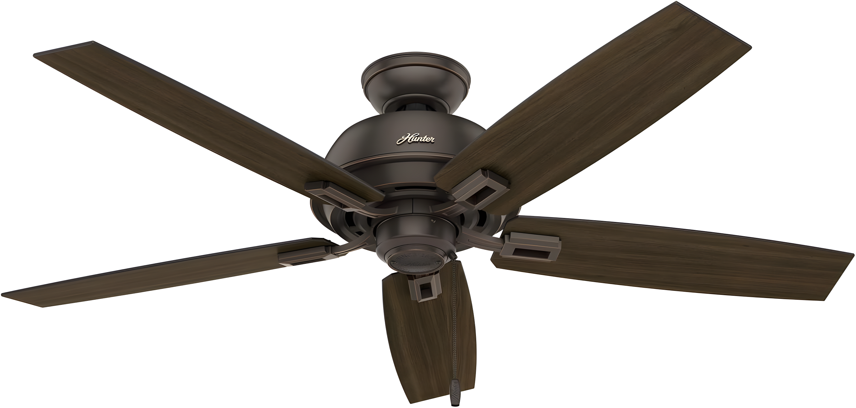 52" Donegan 5 - Blade Standard Ceiling Fan with Pull Chain and Light Kit Included