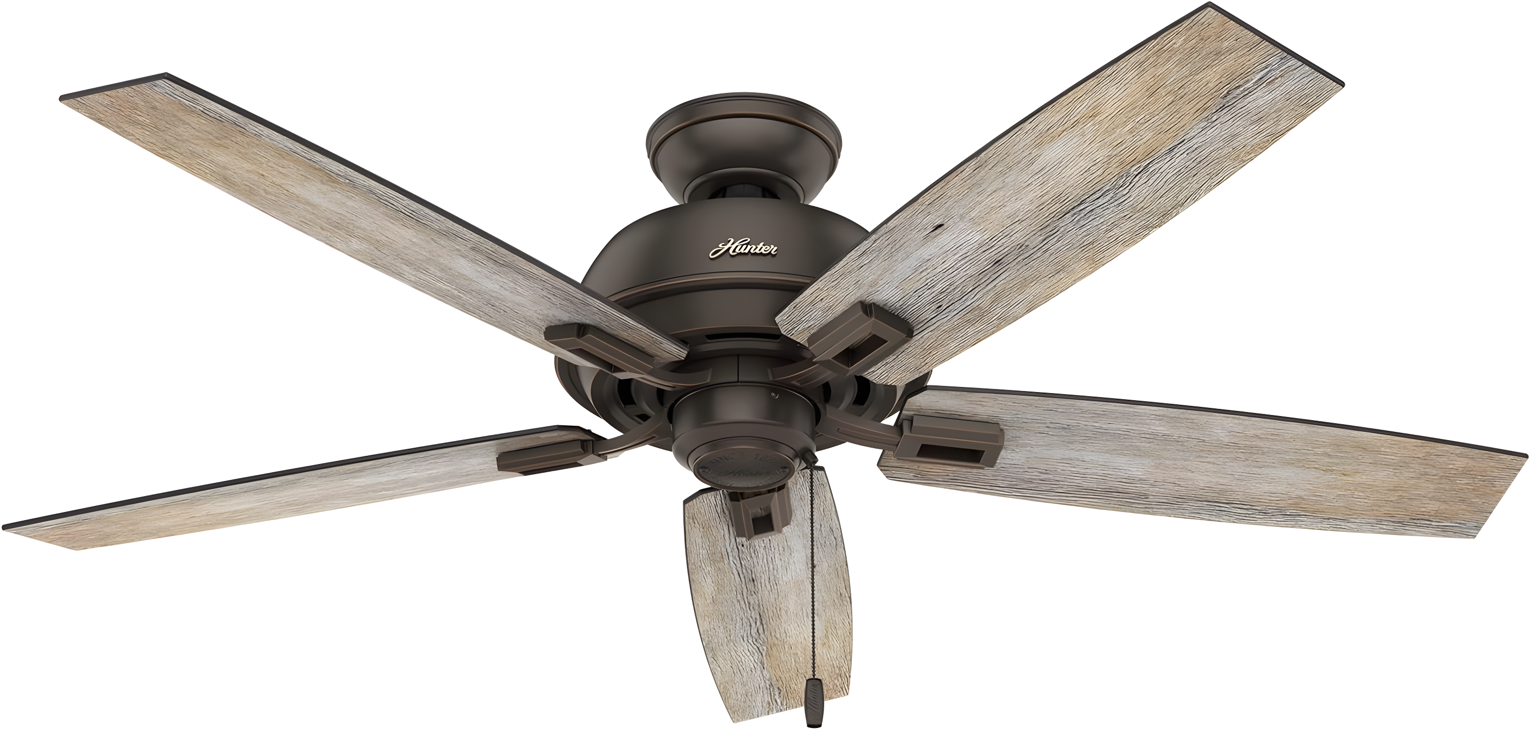 52" Donegan 5 - Blade Standard Ceiling Fan with Pull Chain and Light Kit Included