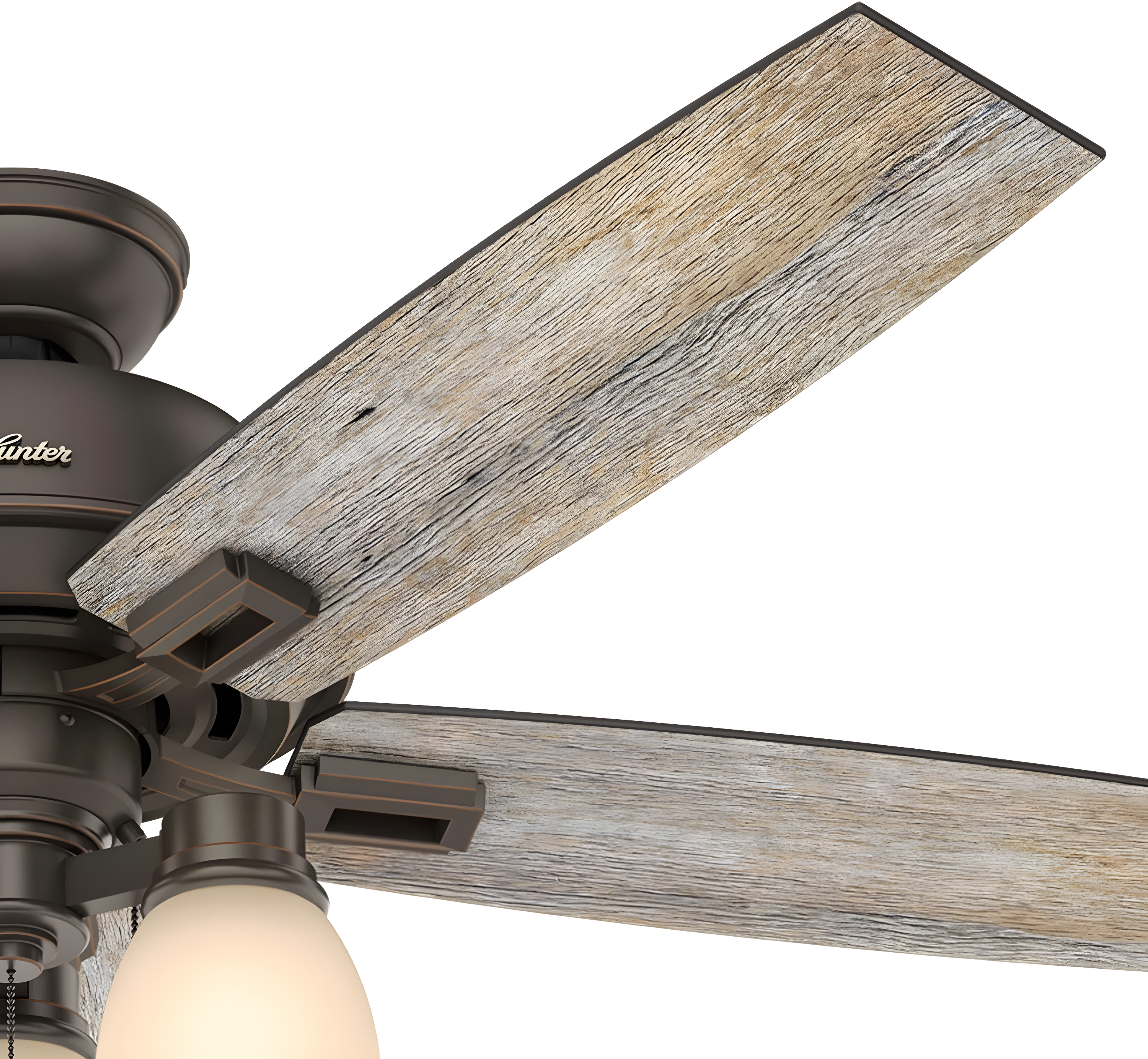 52" Donegan 5 - Blade Standard Ceiling Fan with Pull Chain and Light Kit Included
