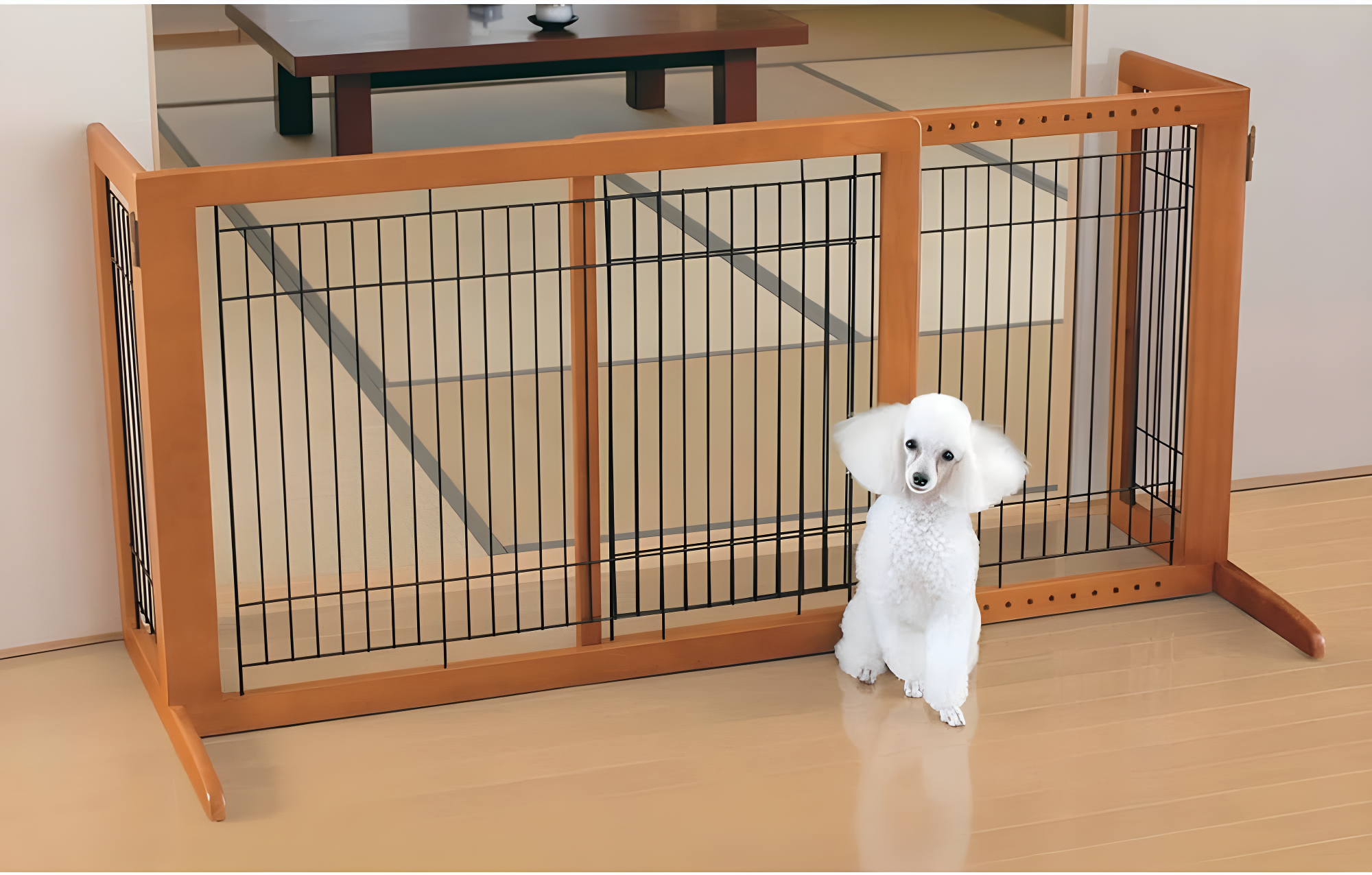 Richell Free Standing Pet Gate