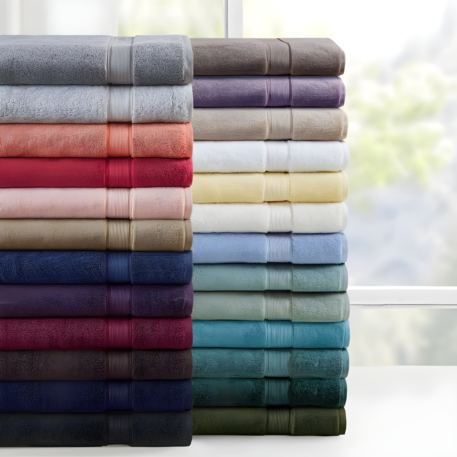 Madison Park Signature 800GSM Ultra-Soft 100% Cotton Absorbent Towel Set