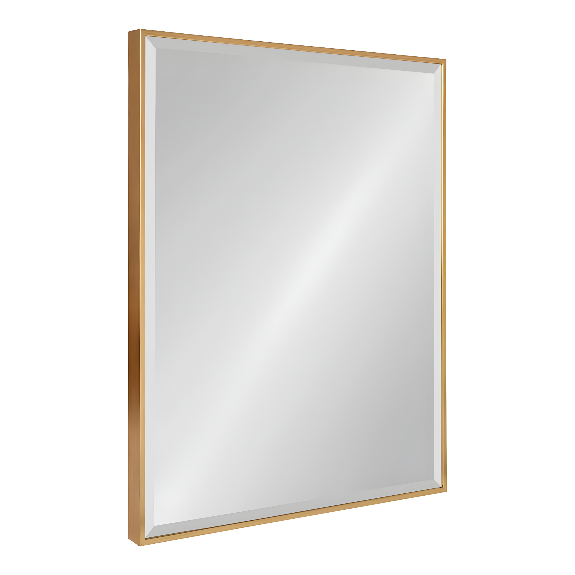 22.75" x 28.75" Rhodes Framed Wall Mirror Gold - Kate and Laurel