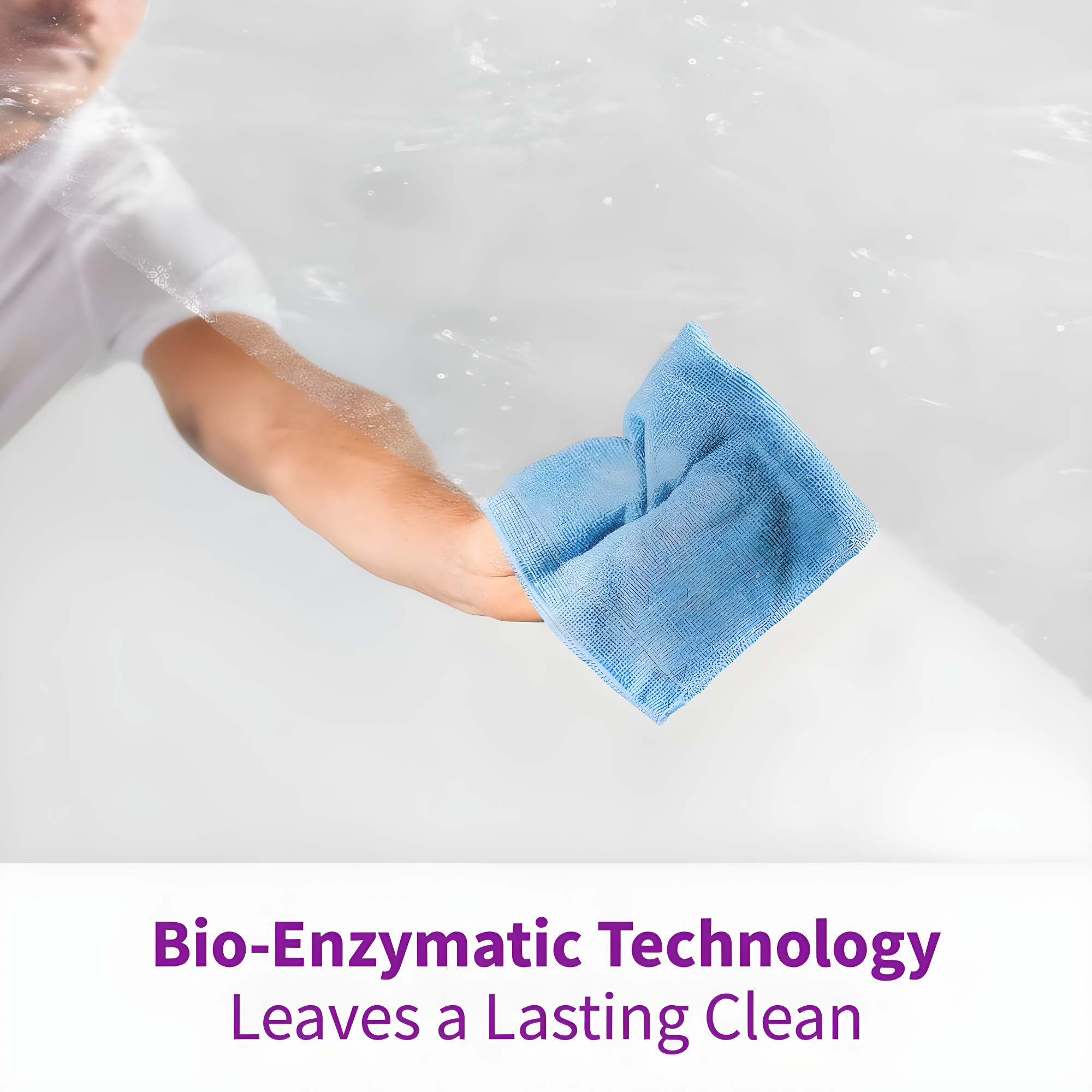 Rejuvenate 32 oz Bio-Enzymatic No Scrub Tile and Grout Cleaner