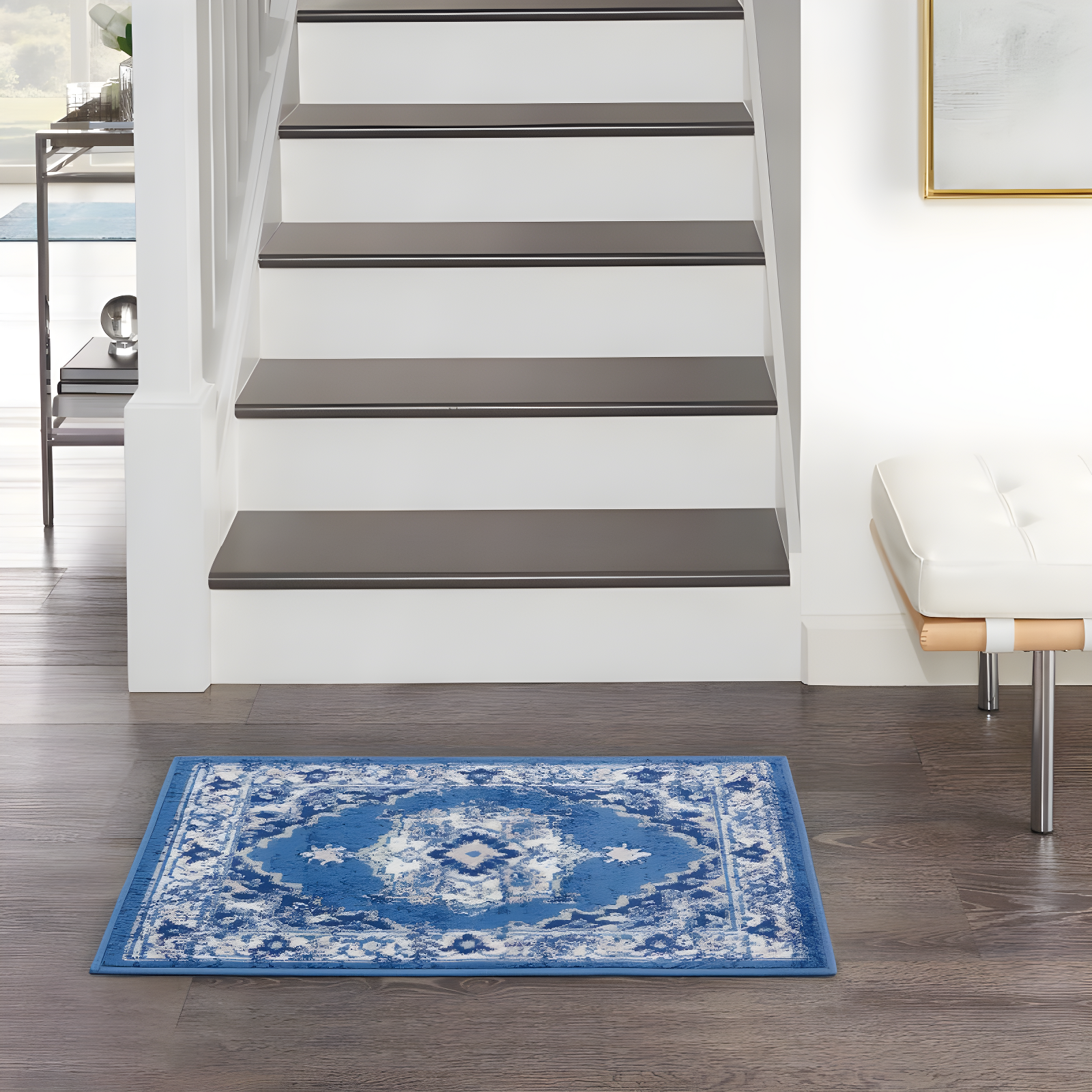 Nourison Whimsicle WHS03 Indoor only Area Rug - Navy 2' x 3'