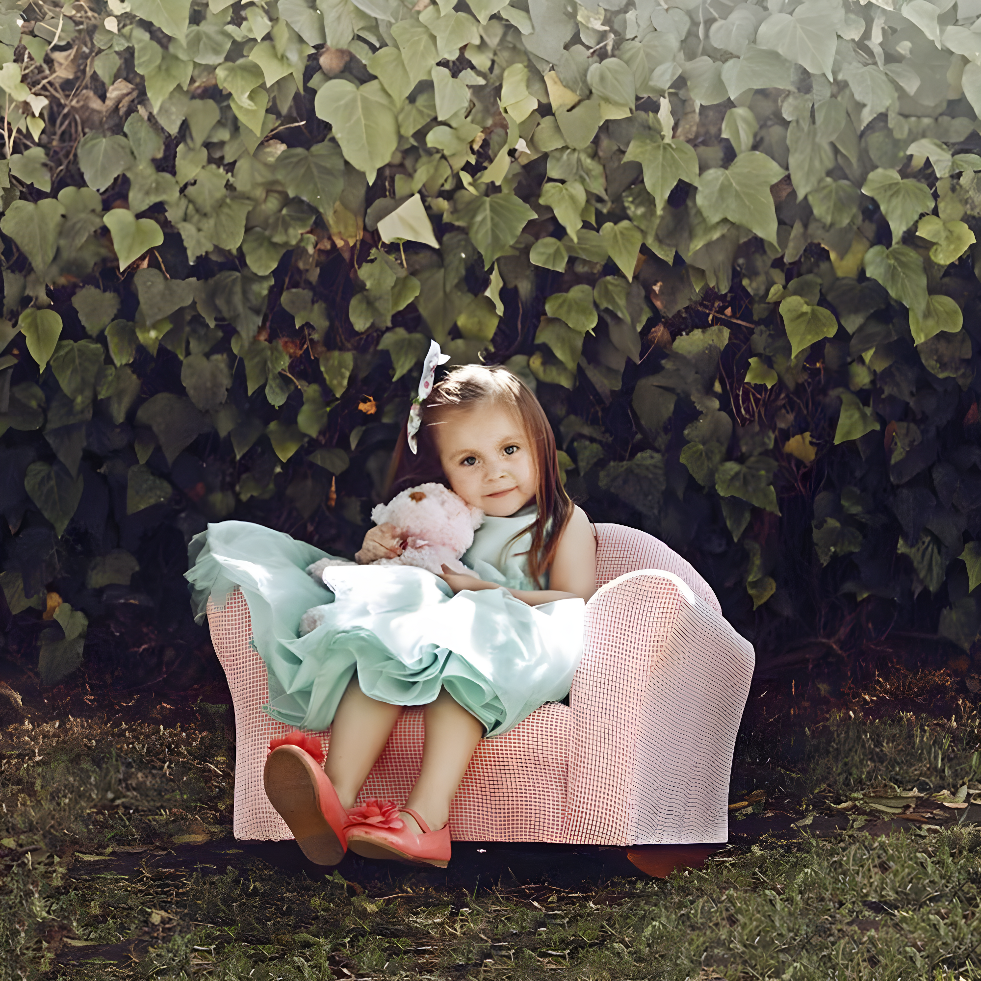 Keet Keet Roundy Rocking Chair Ghingham Brown