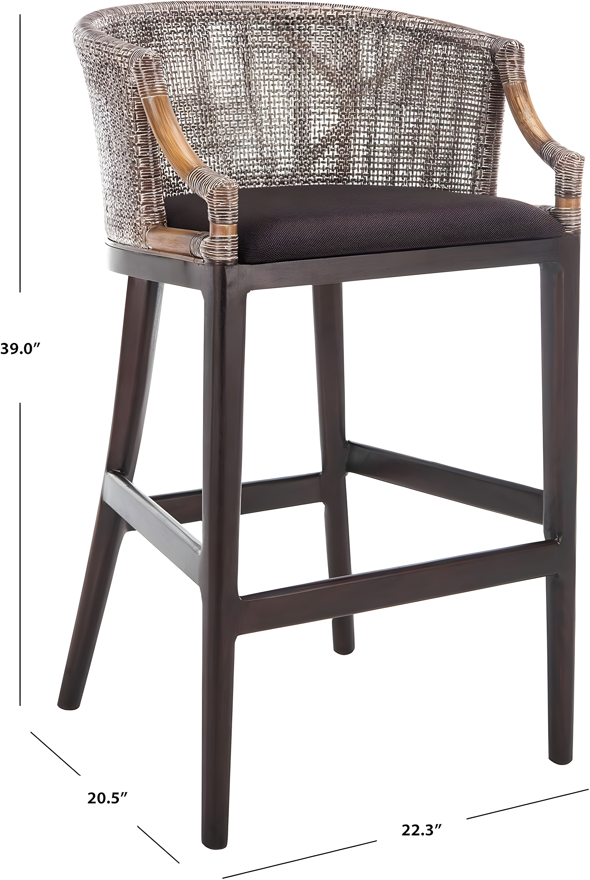 Bayou Breeze Grifton Bar Stool