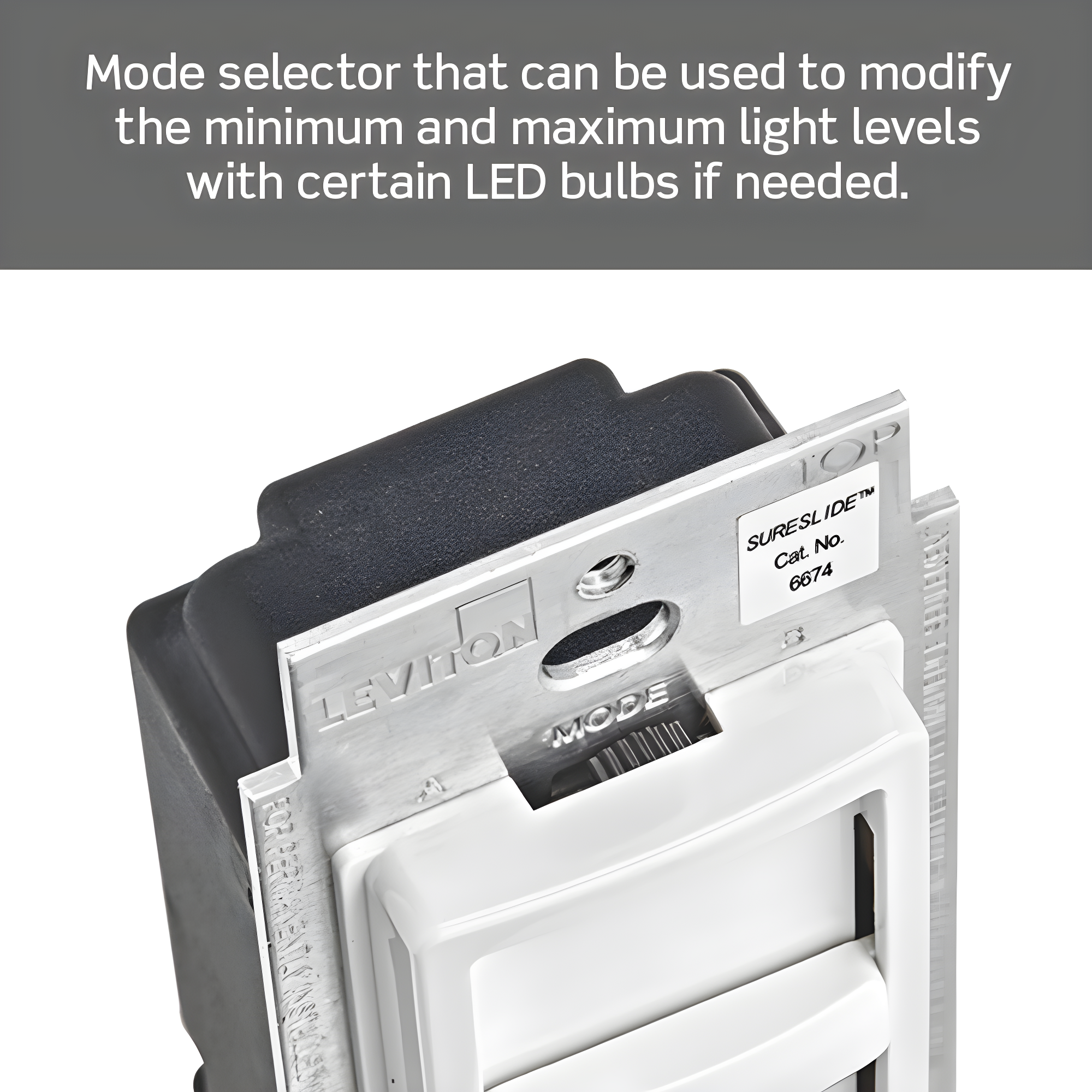 Tamper Resistant Slide Dimmer