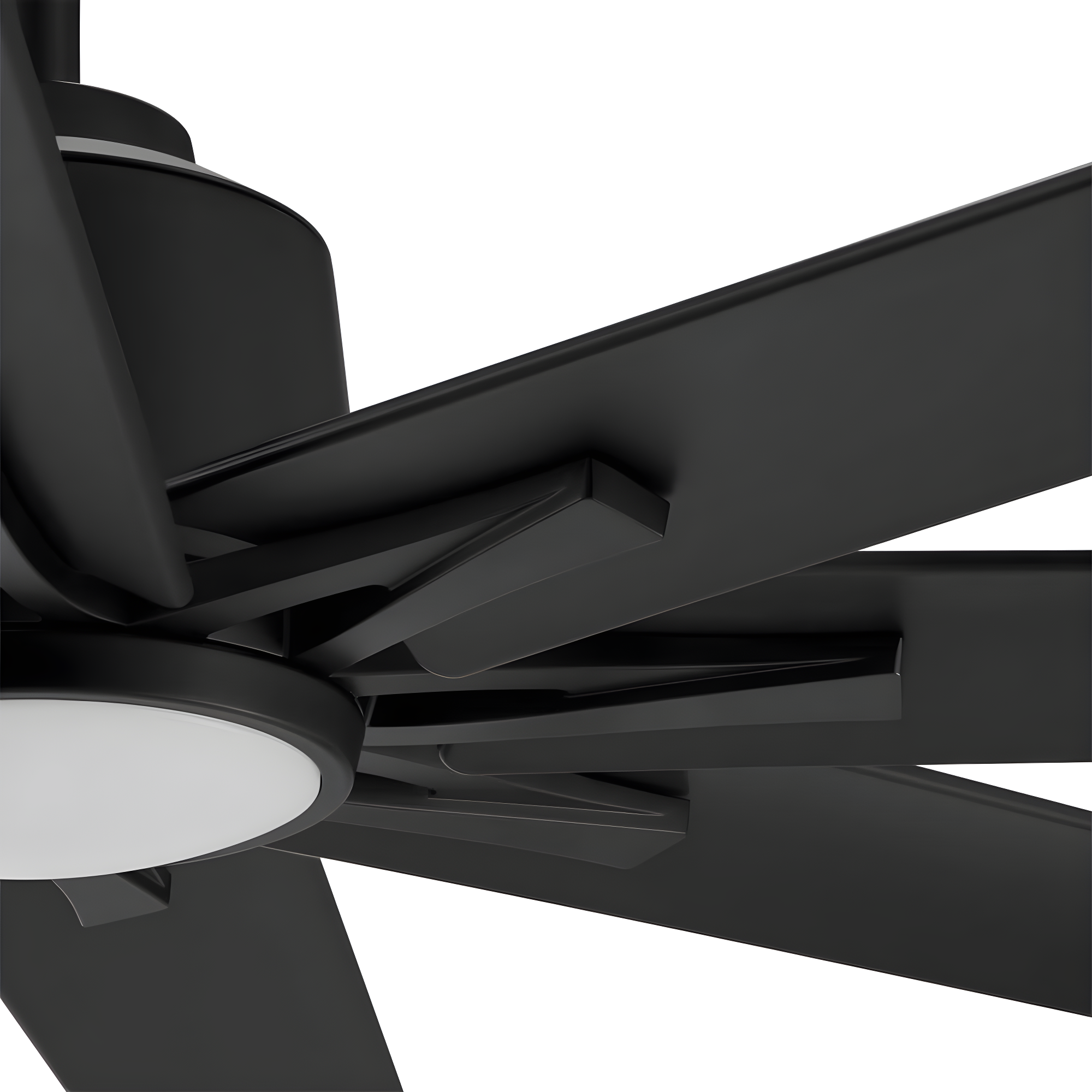 Home Decorators Collection Kensgrove II 72 in. Indoor/Outdoor Integrated LED CCT Matte Black Smart Ceiling Fan with Remote Powered by Hubspace