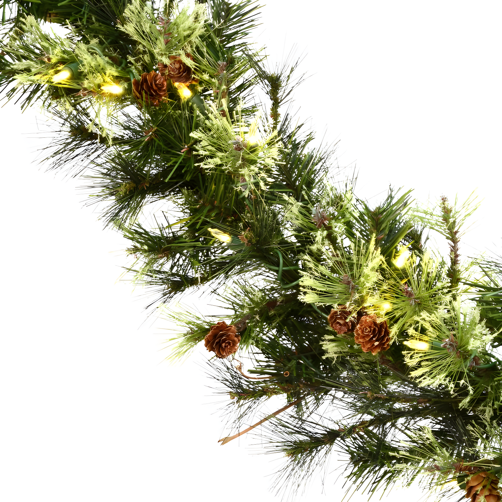 Galarza Mixed Country Pine Artificial Christmas Garland
