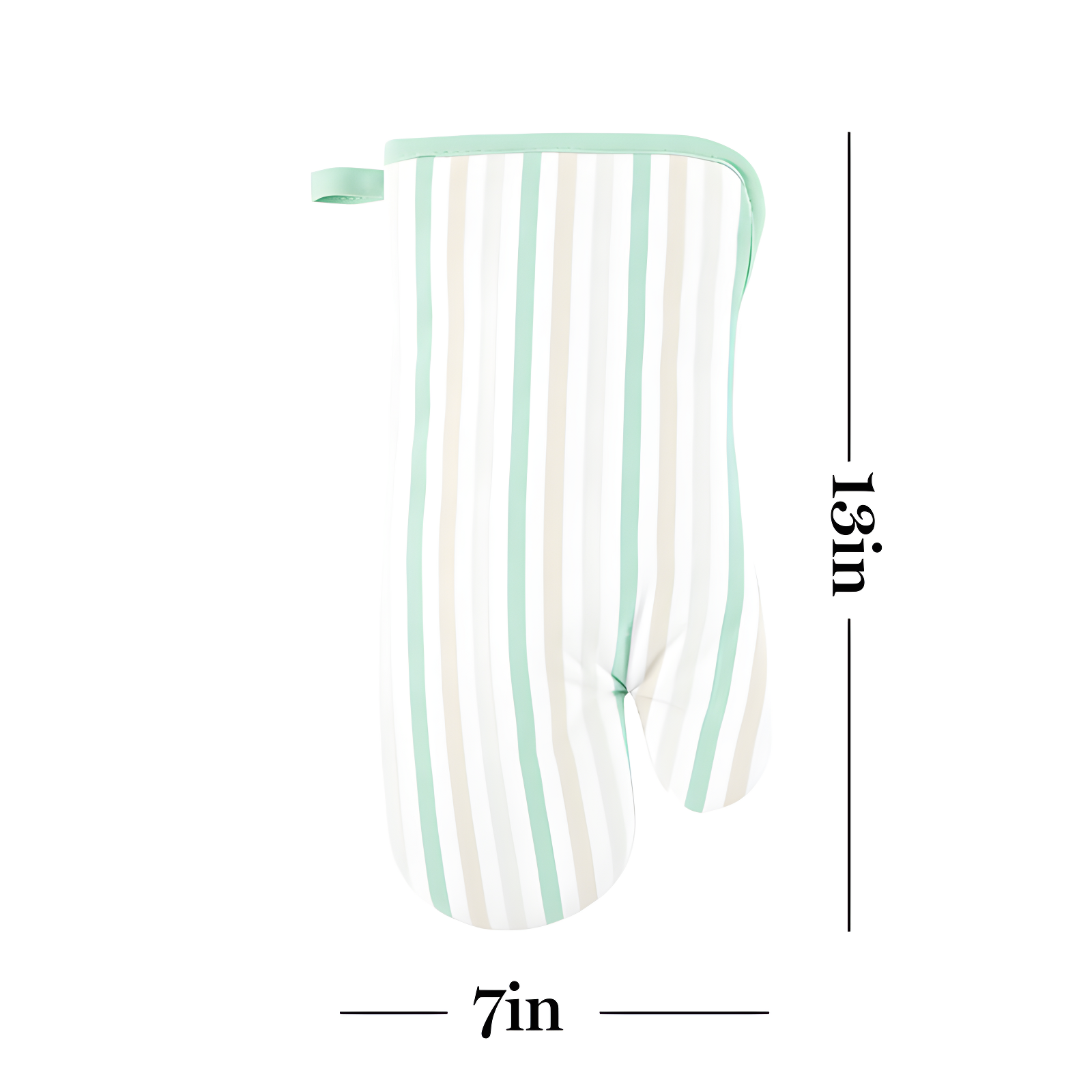 Martha Stewart Martha Stewart Daisy Stripe Oven Mitt (Set of 2)