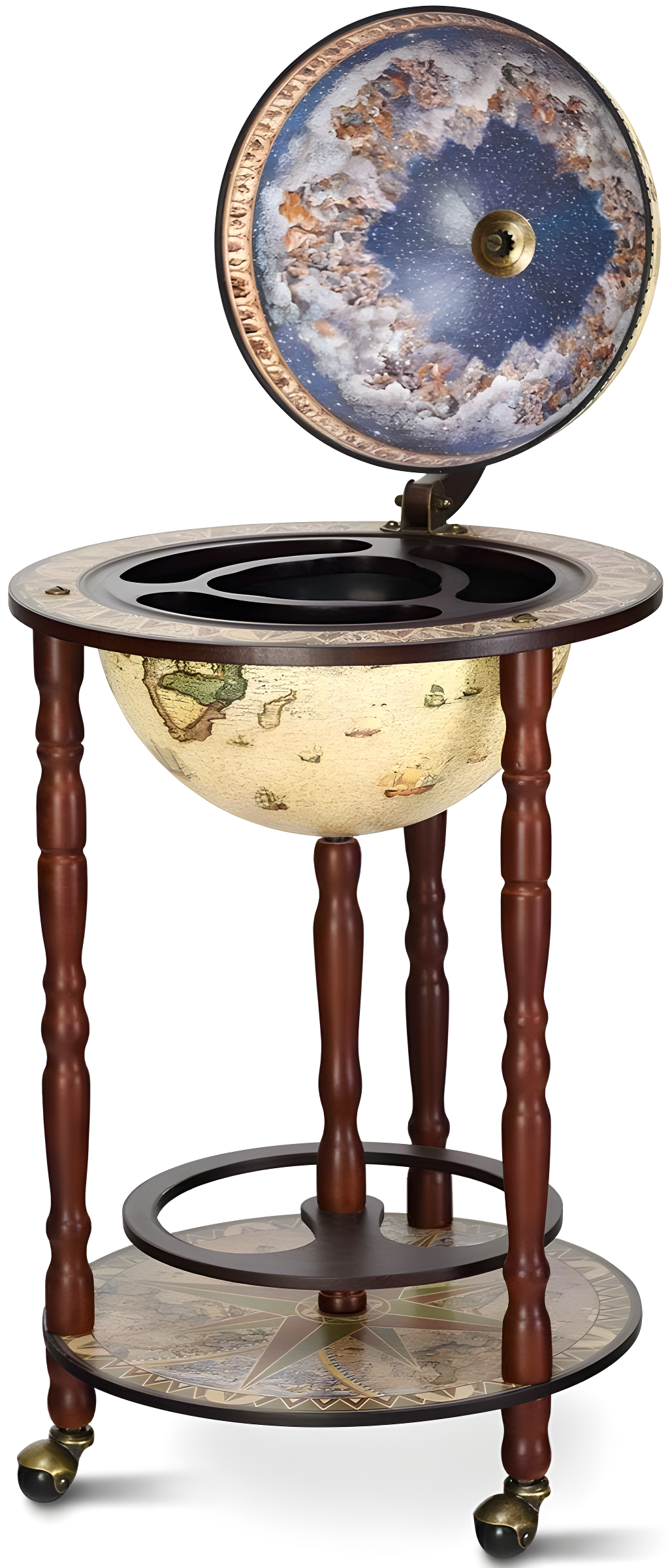 Design Toscano Crema Durata Replica Globe Bar