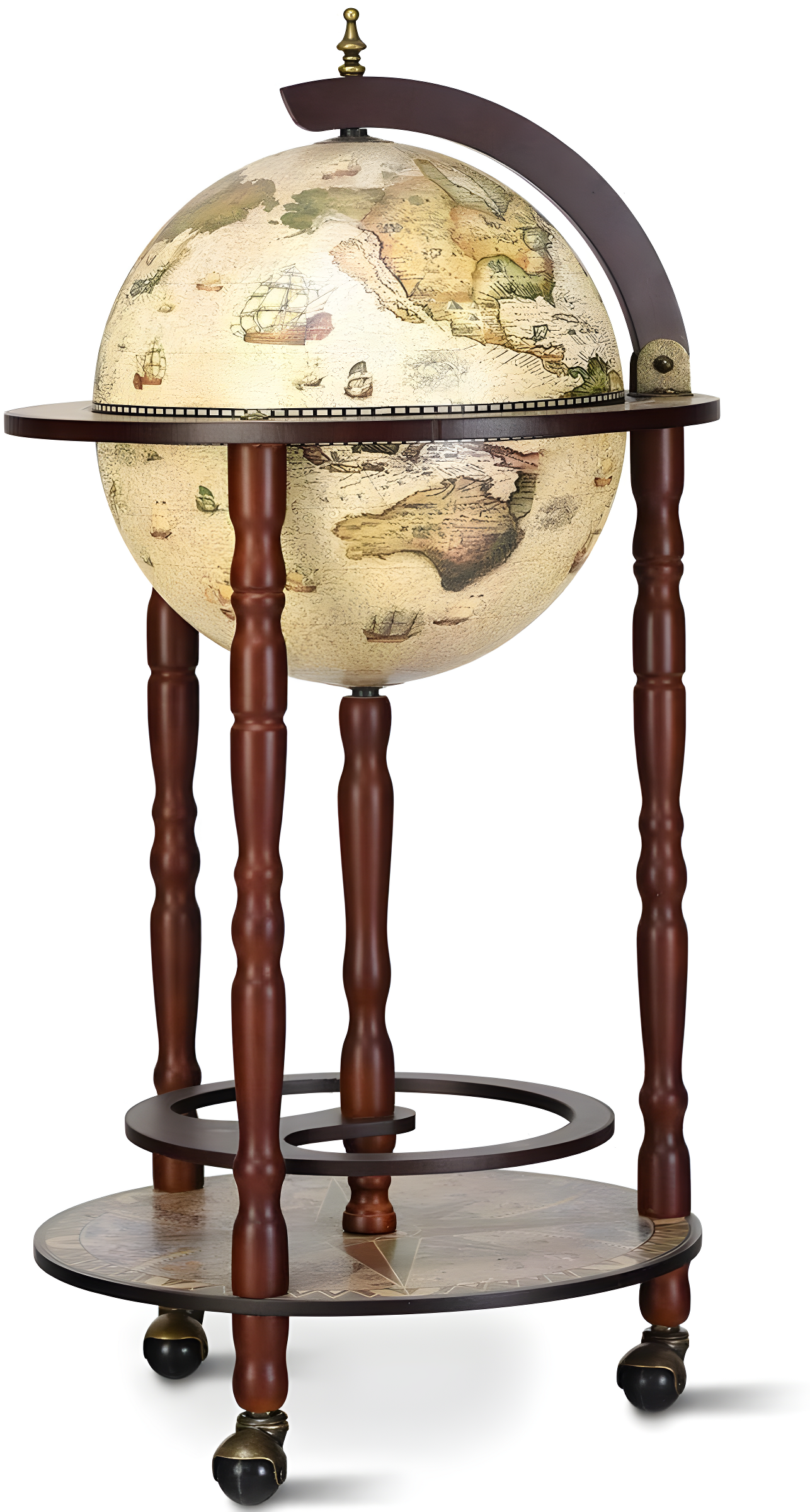 Design Toscano Crema Durata Replica Globe Bar