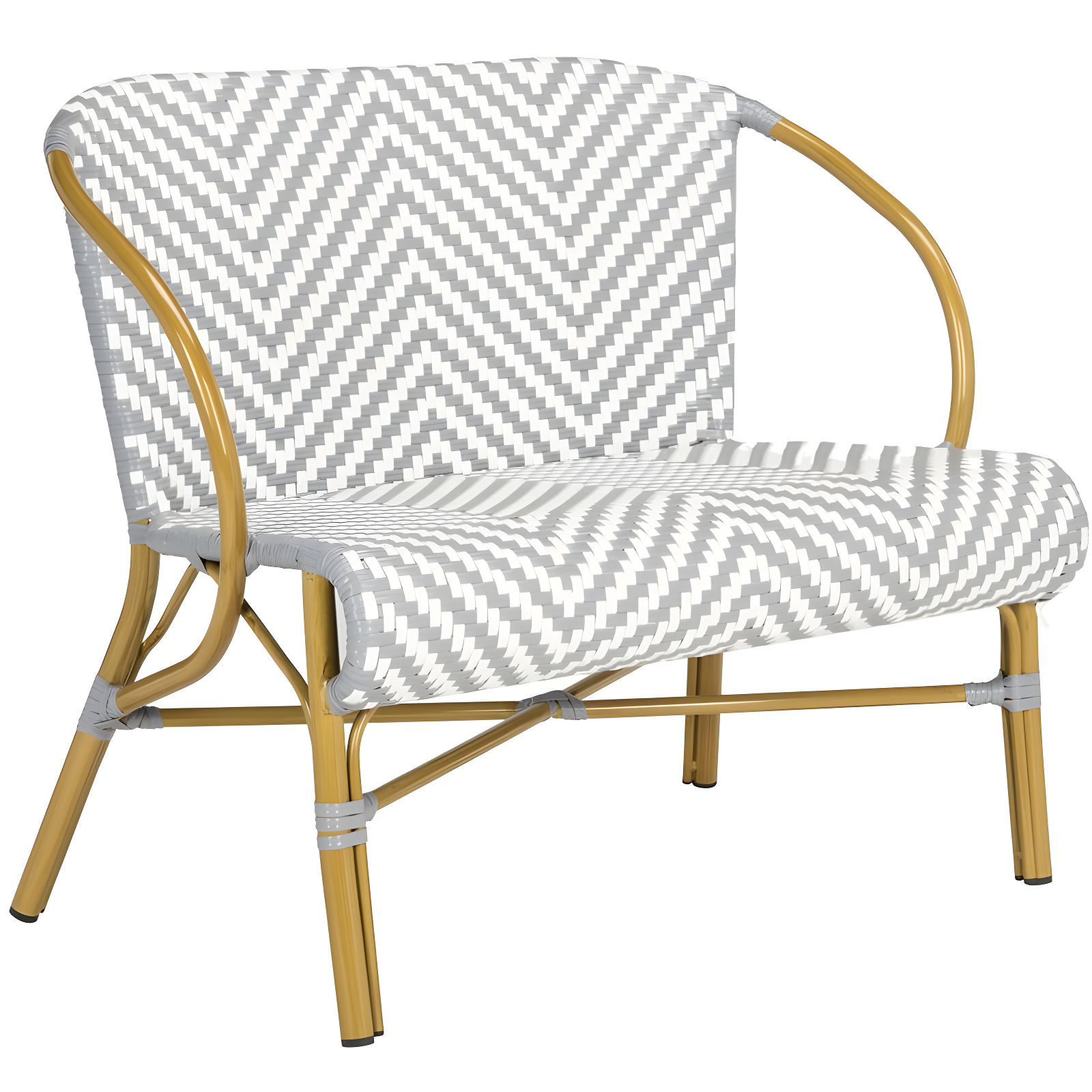 Dandra Sette - Outdoor - PAT4016 - Grey/White - Safavieh