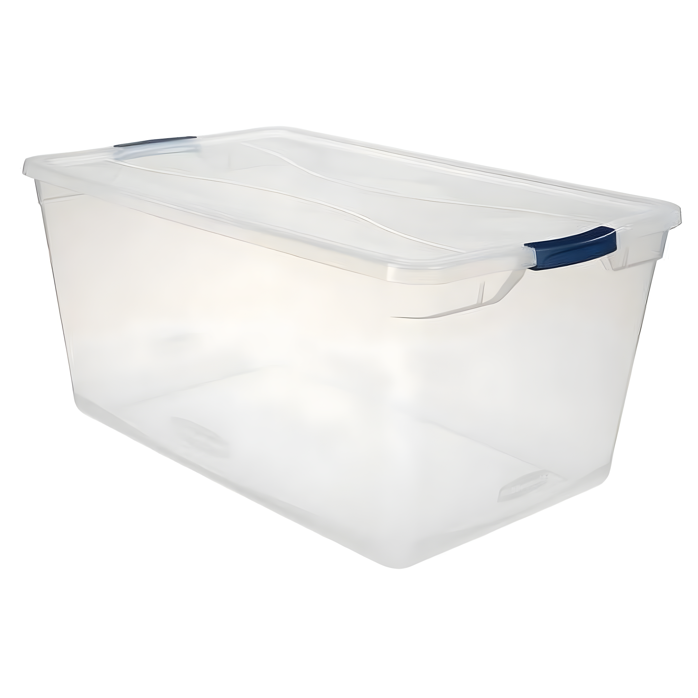 Rubbermaid Basic Latch-Lid Container 17 3/4w x 29d x 13 1/4h 95qt Clear RMCC950001