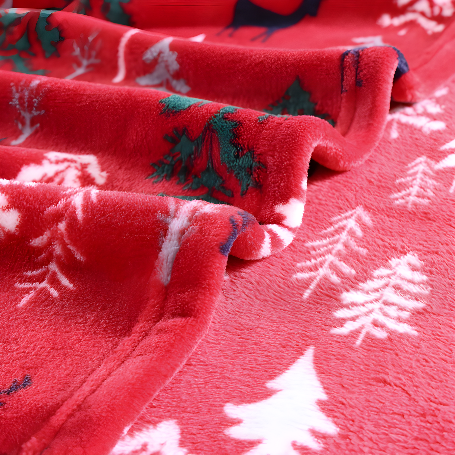 Eddie Bauer Eddie Bauer Plush Plaid Sherpa Reversible Blanket