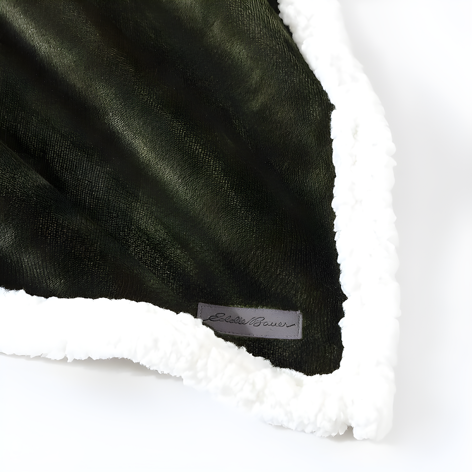 Eddie Bauer Eddie Bauer Plush Plaid Sherpa Reversible Blanket