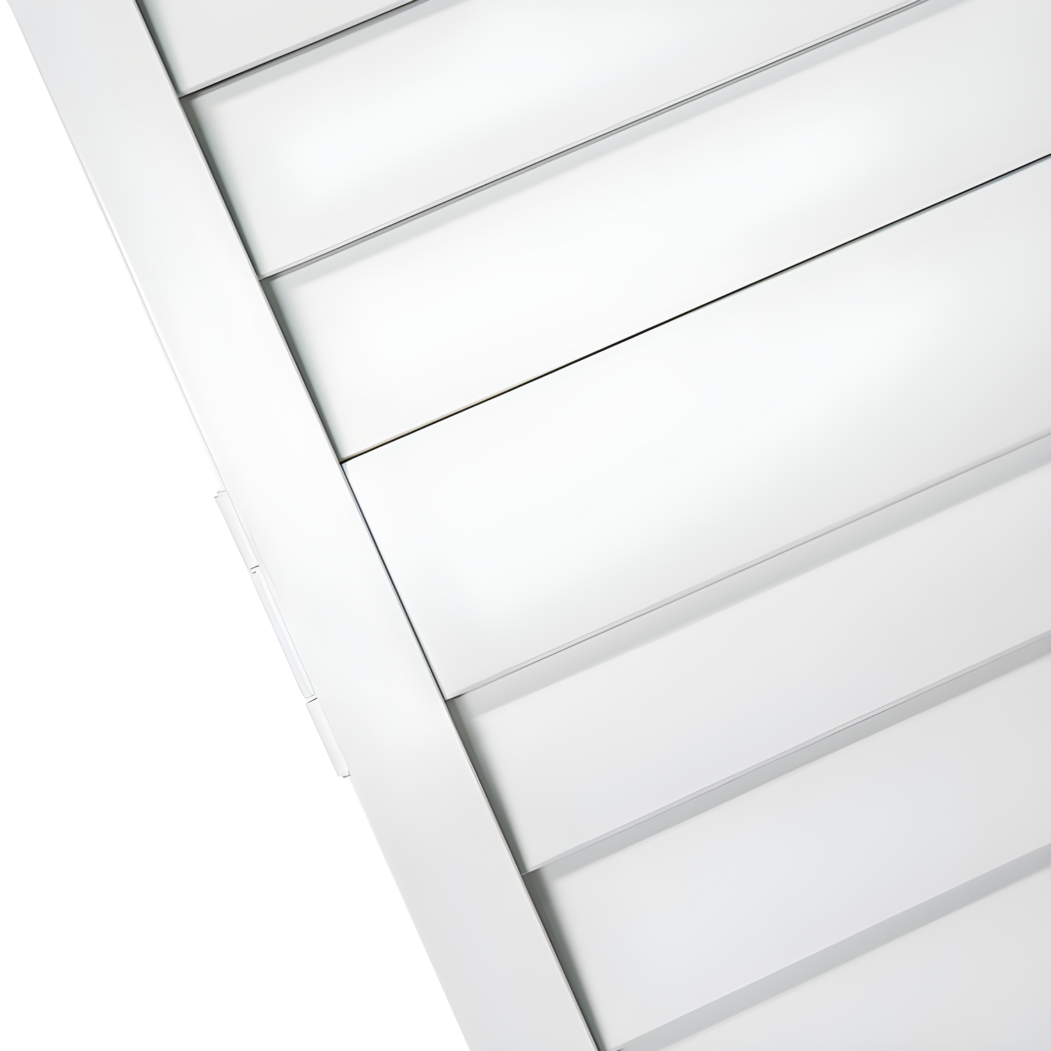 Kimberly Bay Louvered Wood Painted Plantation Bi-Fold Door