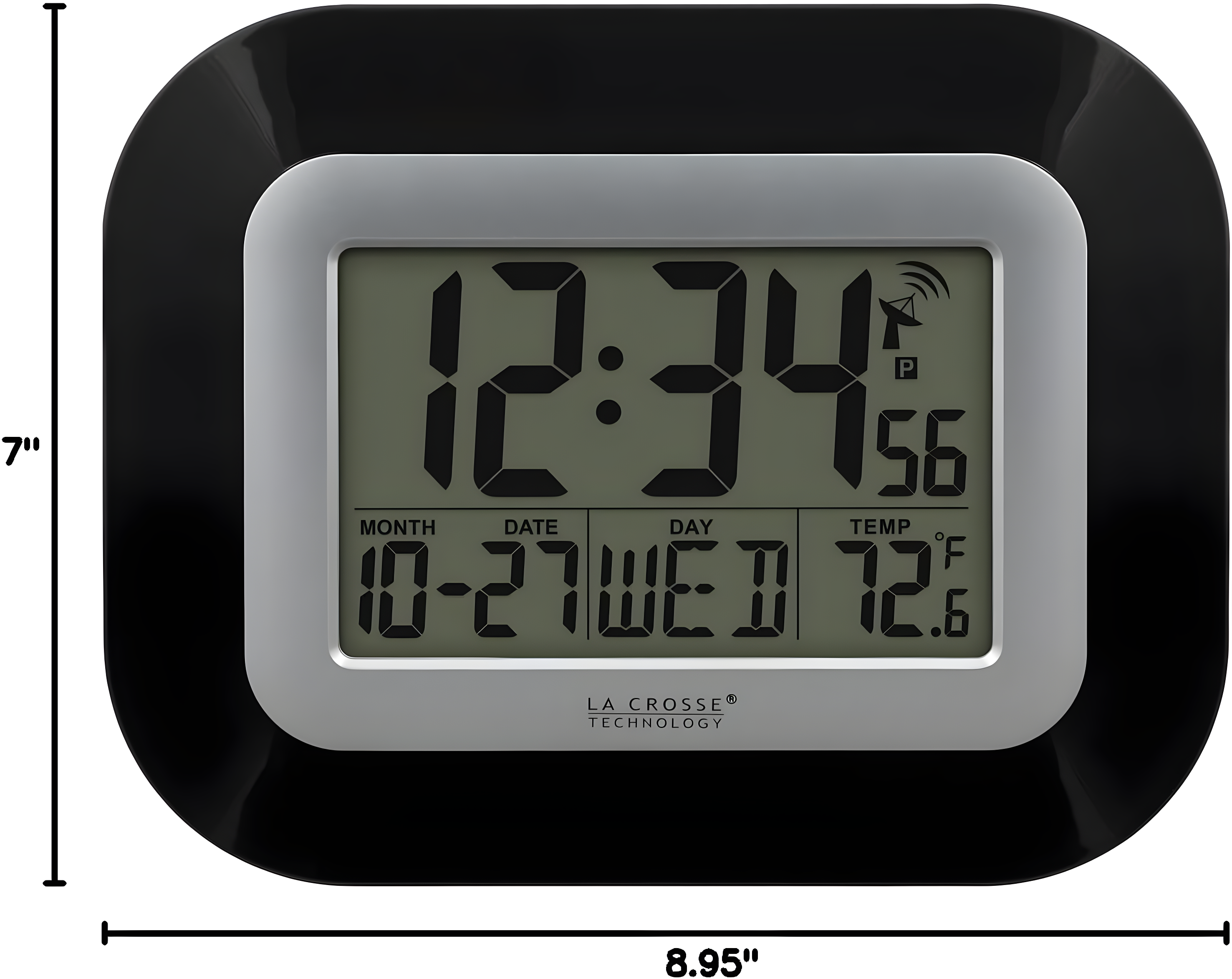 La Crosse Technology Atomic Digital Wall Clock