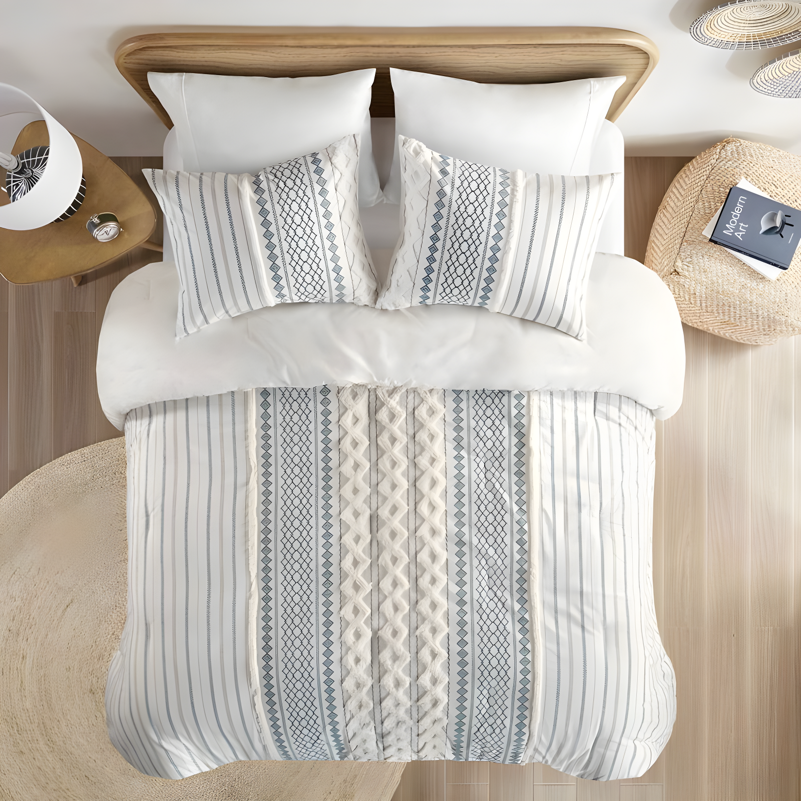 INK+IVY Imani Cotton Printed Comforter Set