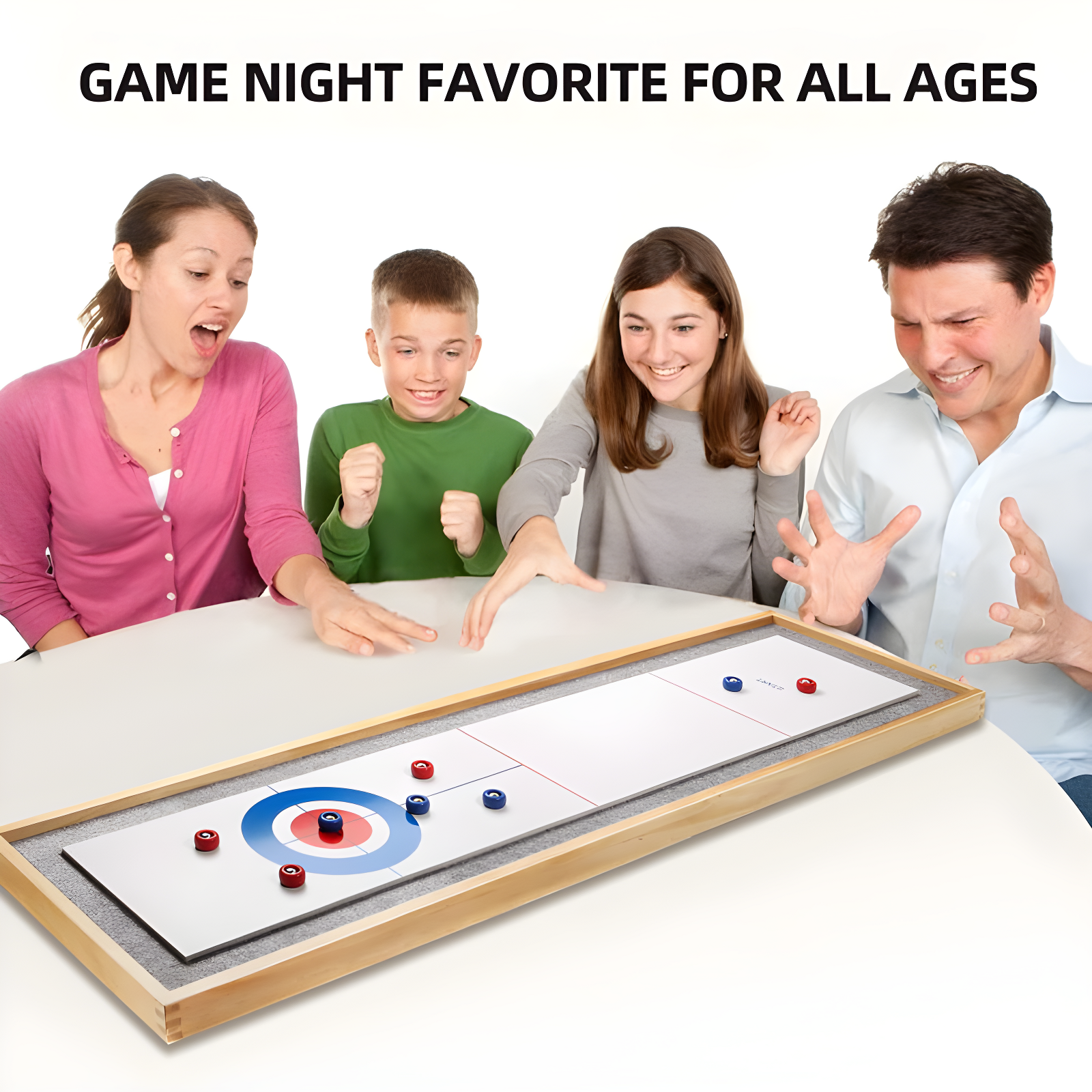 GSE Games & Sports Expert GSE Games & Sports Expert 2 Player Wood Shuffleboard