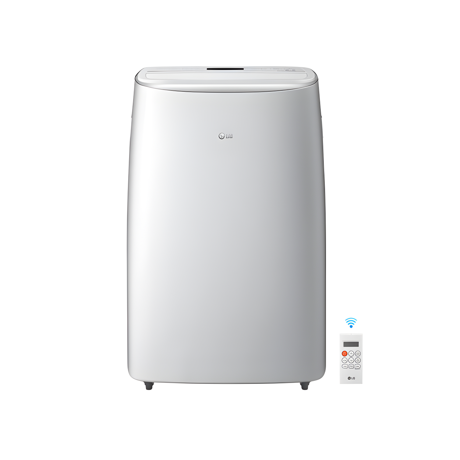 115V Dual Inverter Portable Air Conditioner with Wi-Fi Control in White for Rooms up to 450 Sq. Ft.
