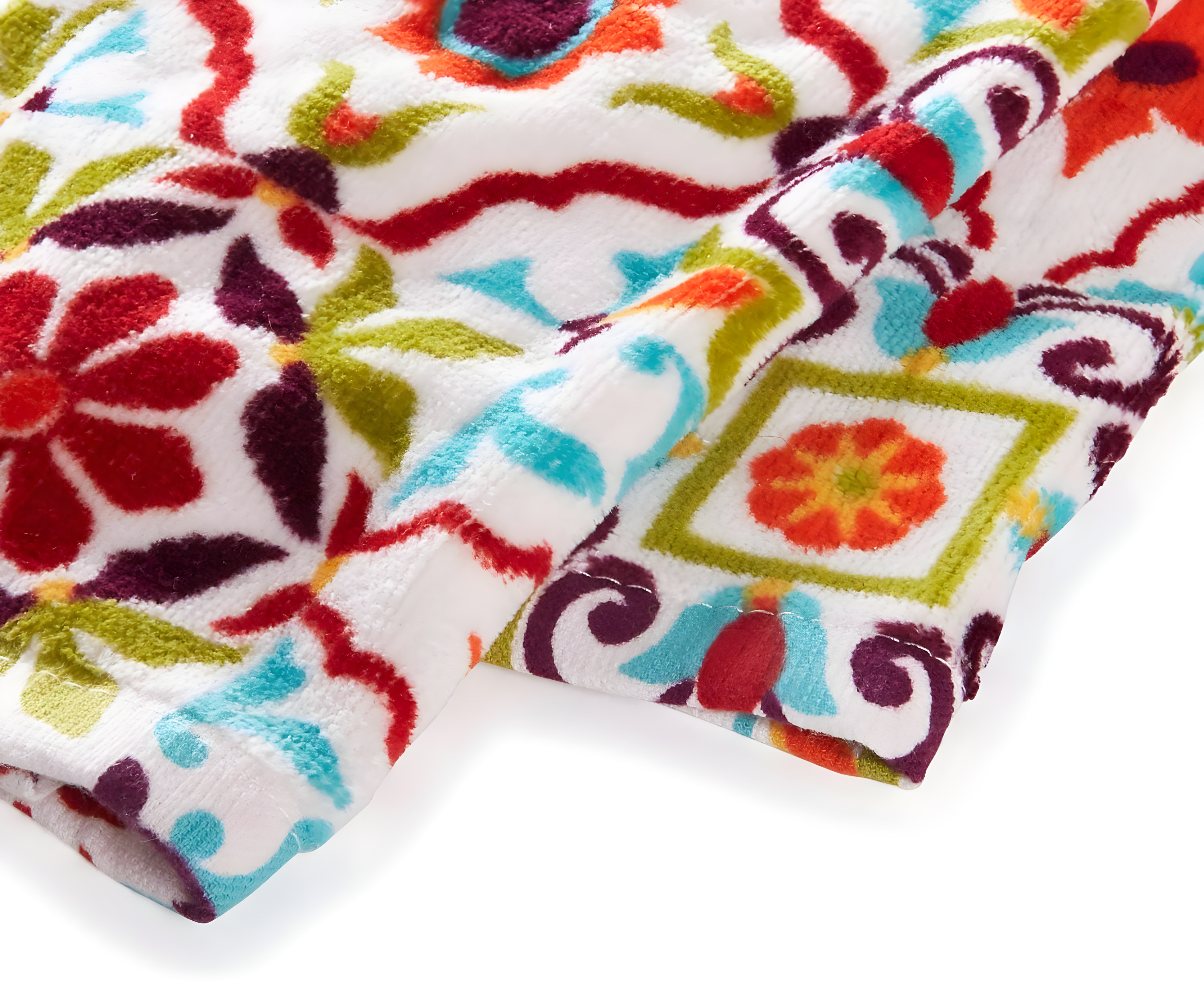Fiesta Worn Tiles Kitchen Towels Set (Set of 2)
