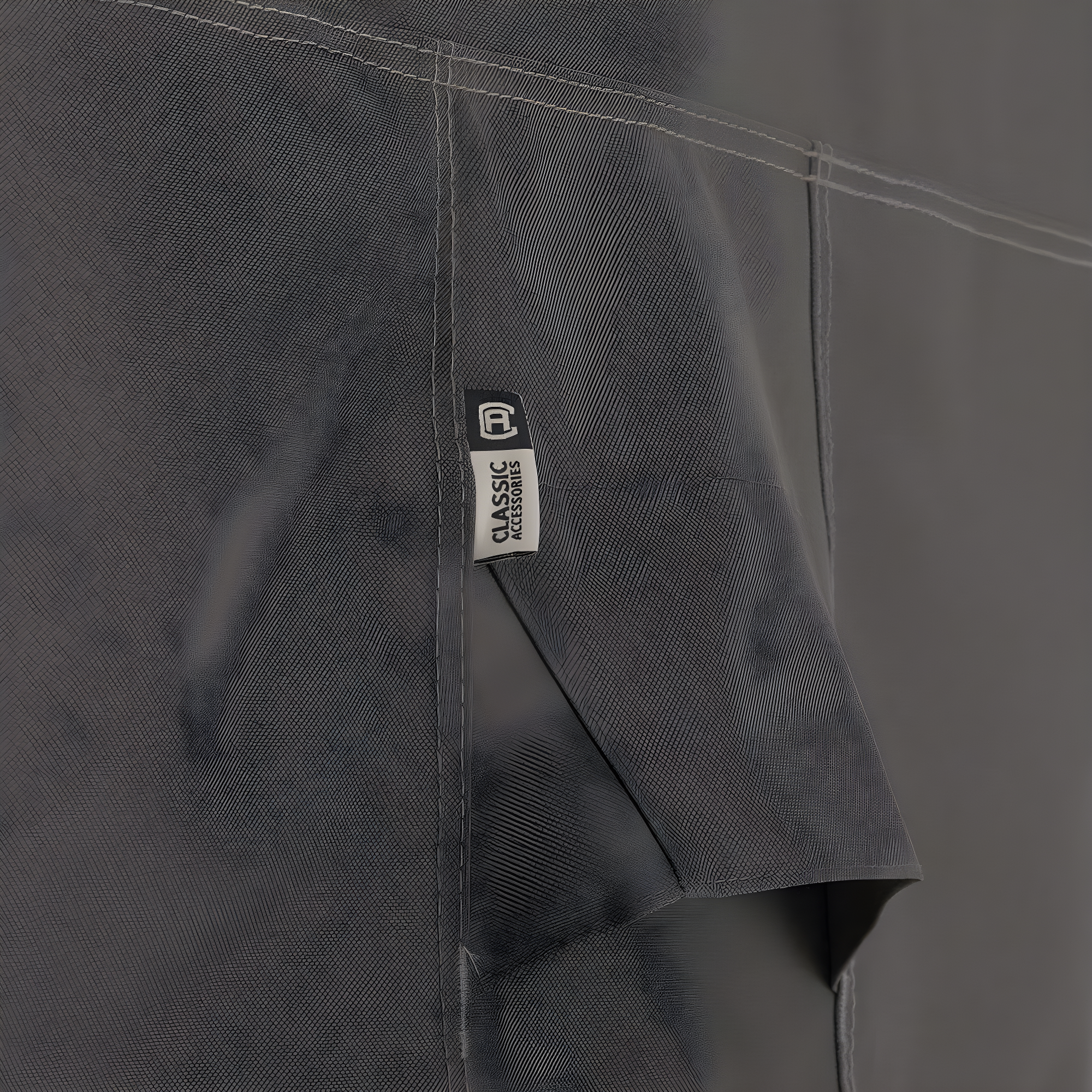 Classic Accessories Ravenna Air Conditioner Cover, Square-Color:Taupe,Shape:Square