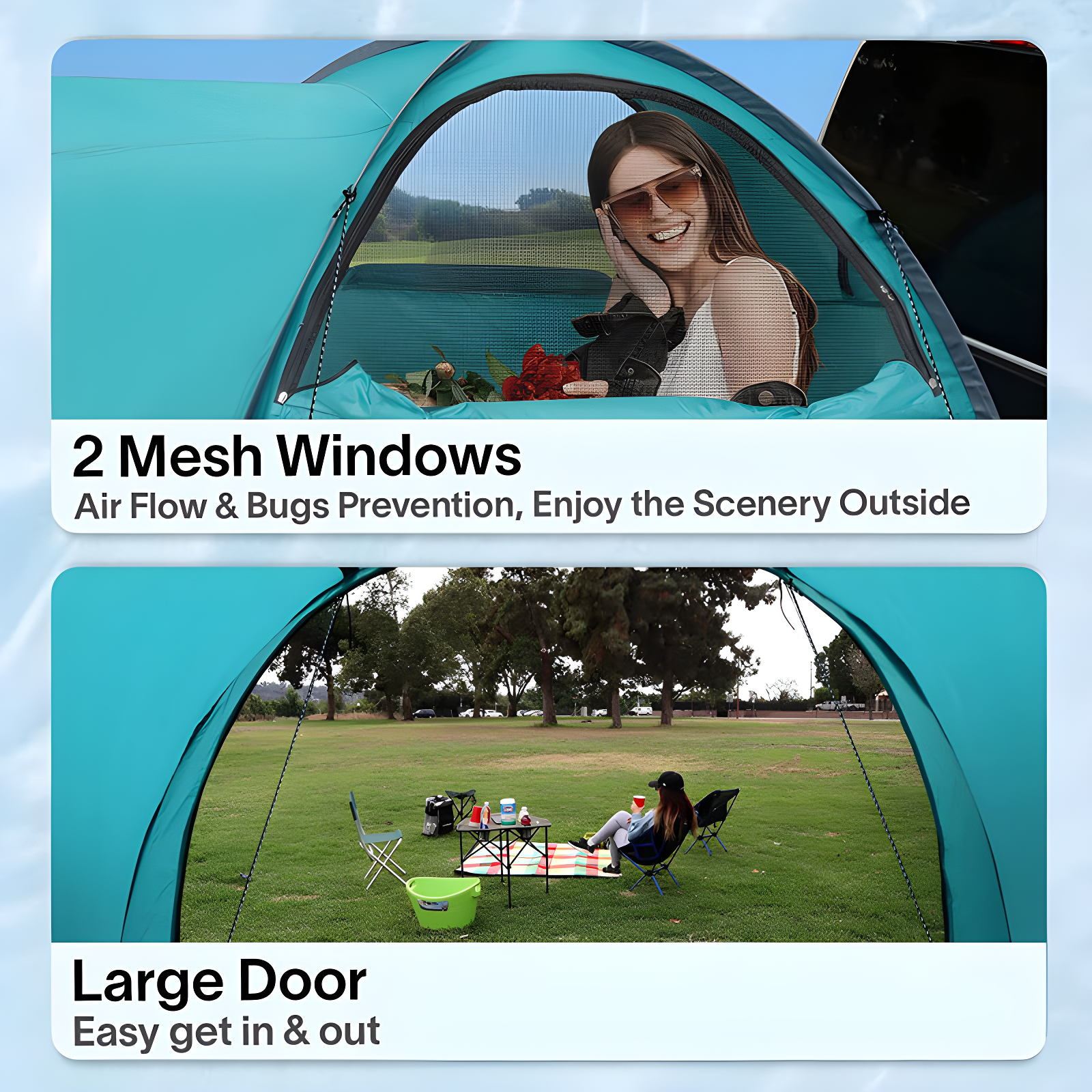Alvantor 2-Person Truck Tent