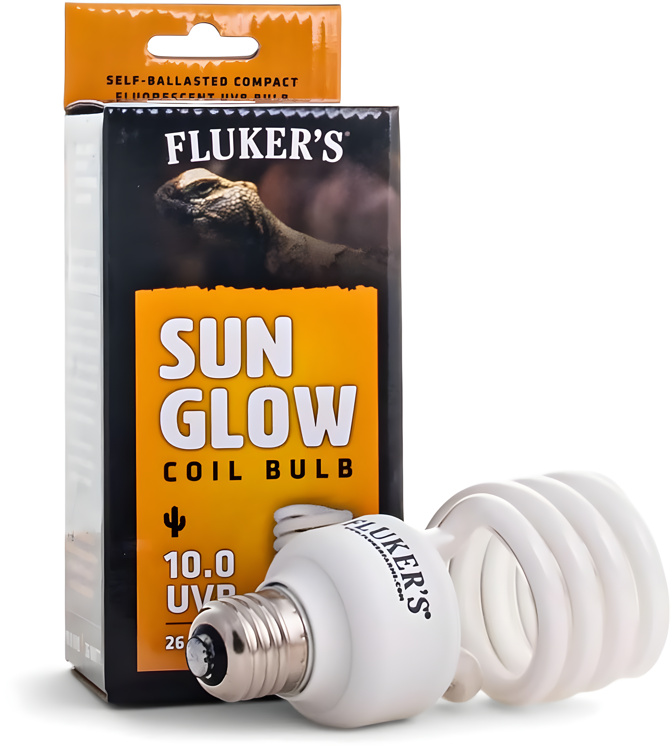 Flukers  26 watt Sun Glow Coil Bulb Desert 10.0 UVB