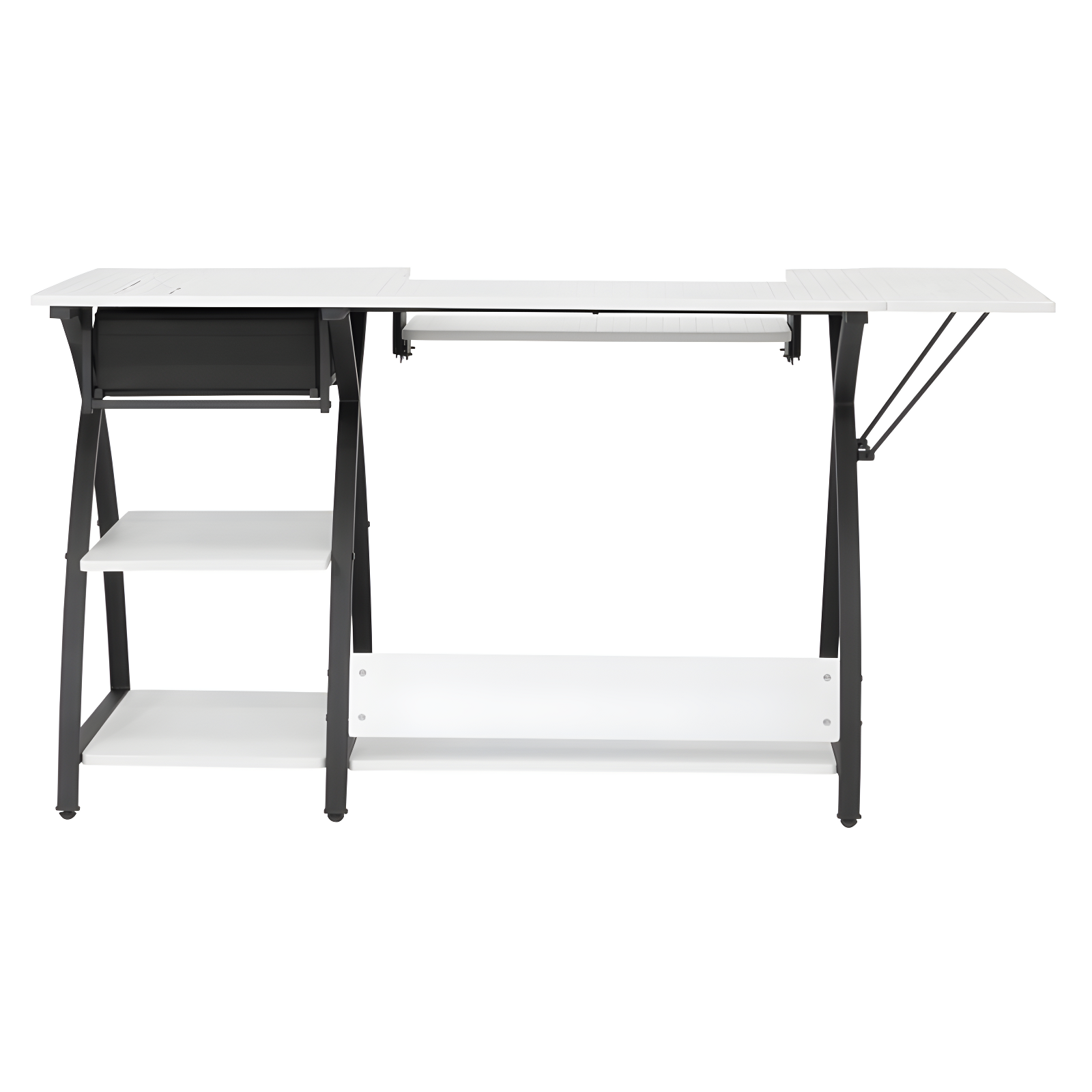 47.25'' x 23.5'' Sewing Table with Sewing Machine Platform
