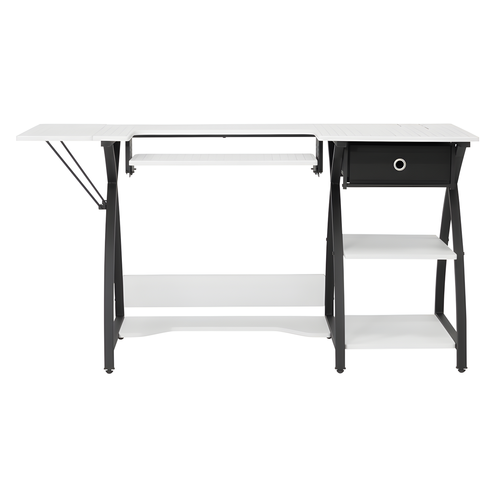 47.25'' x 23.5'' Sewing Table with Sewing Machine Platform