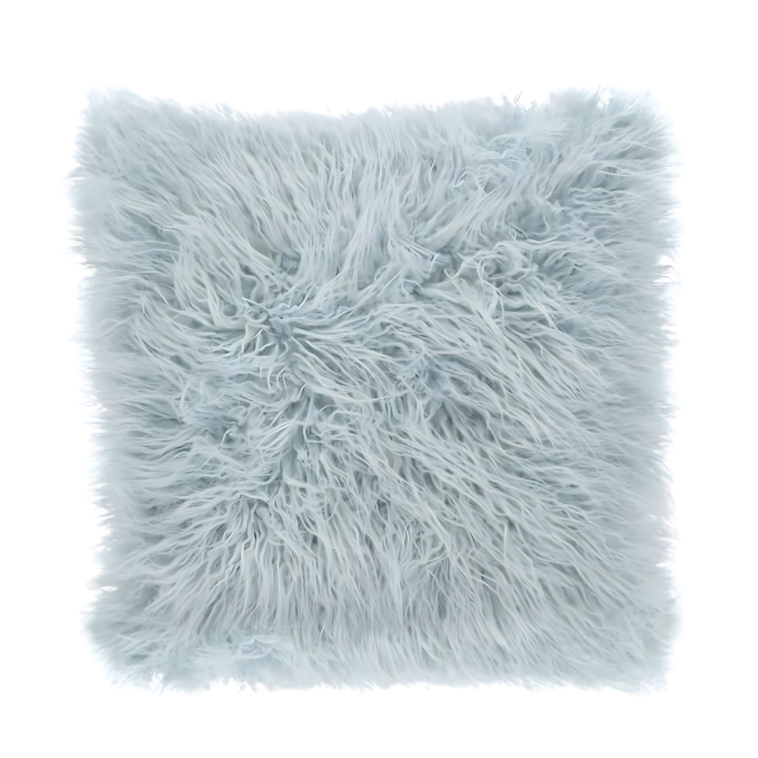 Faux Mongolian Collection Throw Pillow